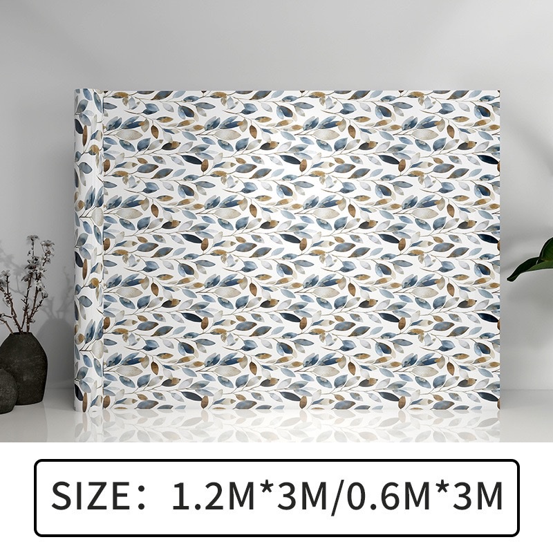 Cross-border wall adhesive thick wallpaper, continuous self-adhesive large area waterproof and moisture-proof wall decoration wallpaper for bedrooms, self-adhesive wallpaper