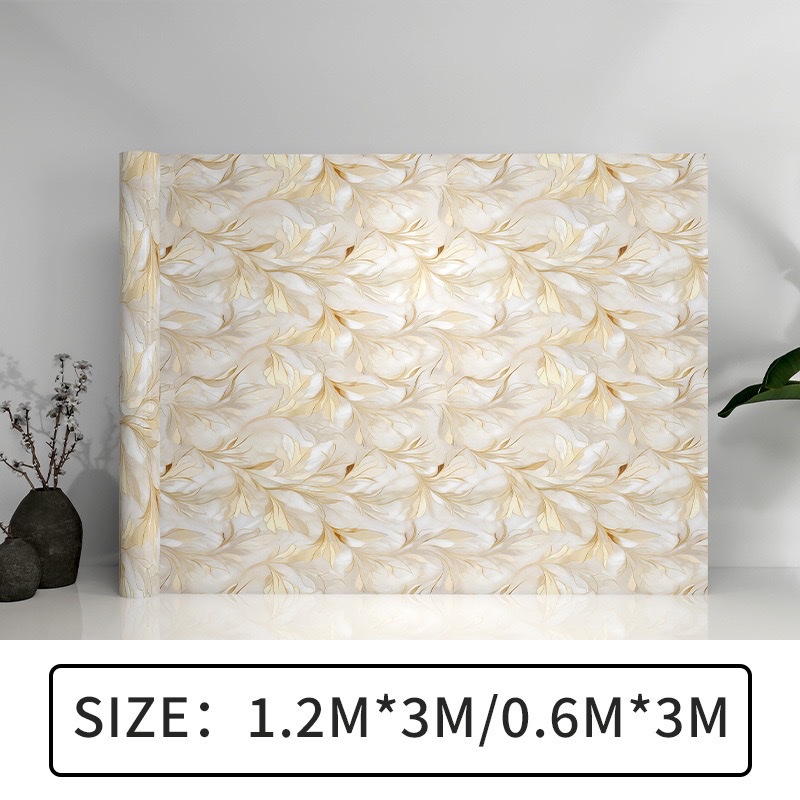 Cross-border wall adhesive thick wallpaper, continuous self-adhesive large area waterproof and moisture-proof wall decoration wallpaper for bedrooms, self-adhesive wallpaper detail image 11