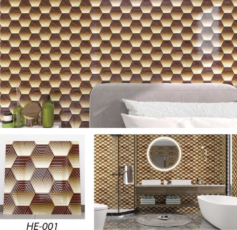 PVC mirror-finished wall decoration, self-adhesive waterproof and moisture-proof wallpaper for shops, storefronts, and shops to cover up and renovate detail image 4