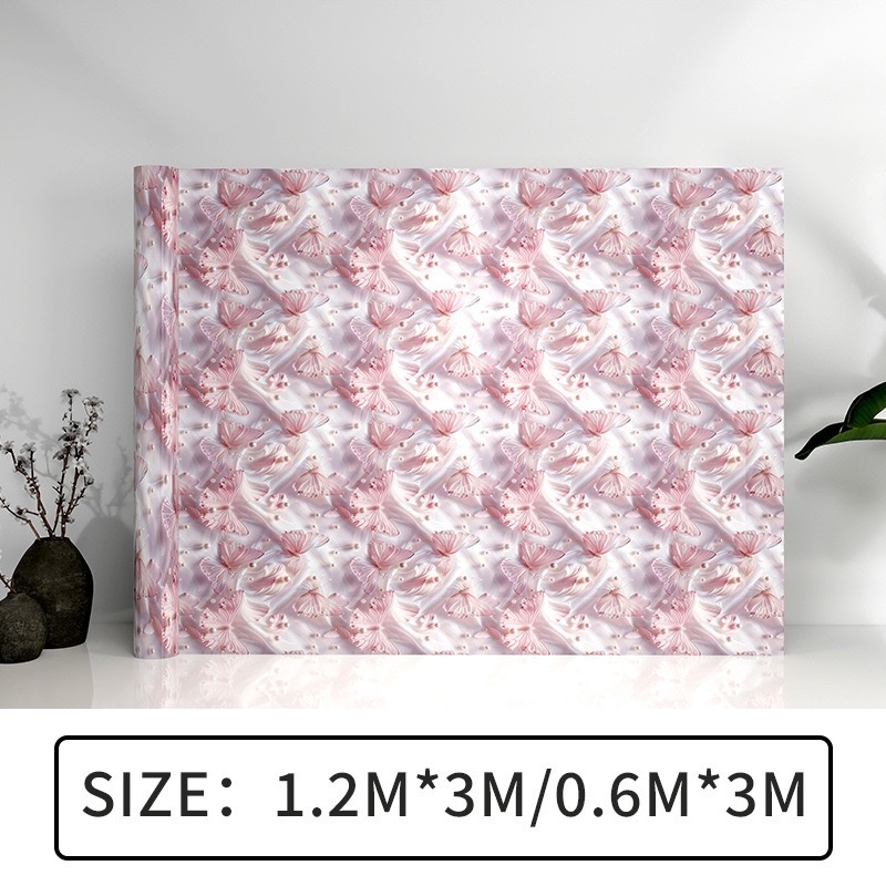 Cross-border wall adhesive thick wallpaper, continuous self-adhesive large area waterproof and moisture-proof wall decoration wallpaper for bedrooms, self-adhesive wallpaper Application Scenario