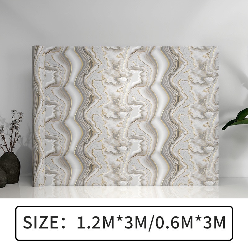 Cross-border wall adhesive thick wallpaper, continuous self-adhesive large area waterproof and moisture-proof wall decoration wallpaper for bedrooms, self-adhesive wallpaper detail image 10