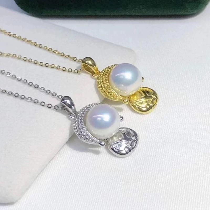 Weishiliya Buddha Statue Natural Pearl Necklace Pendant for children 67845 sweater chain Application Scenario