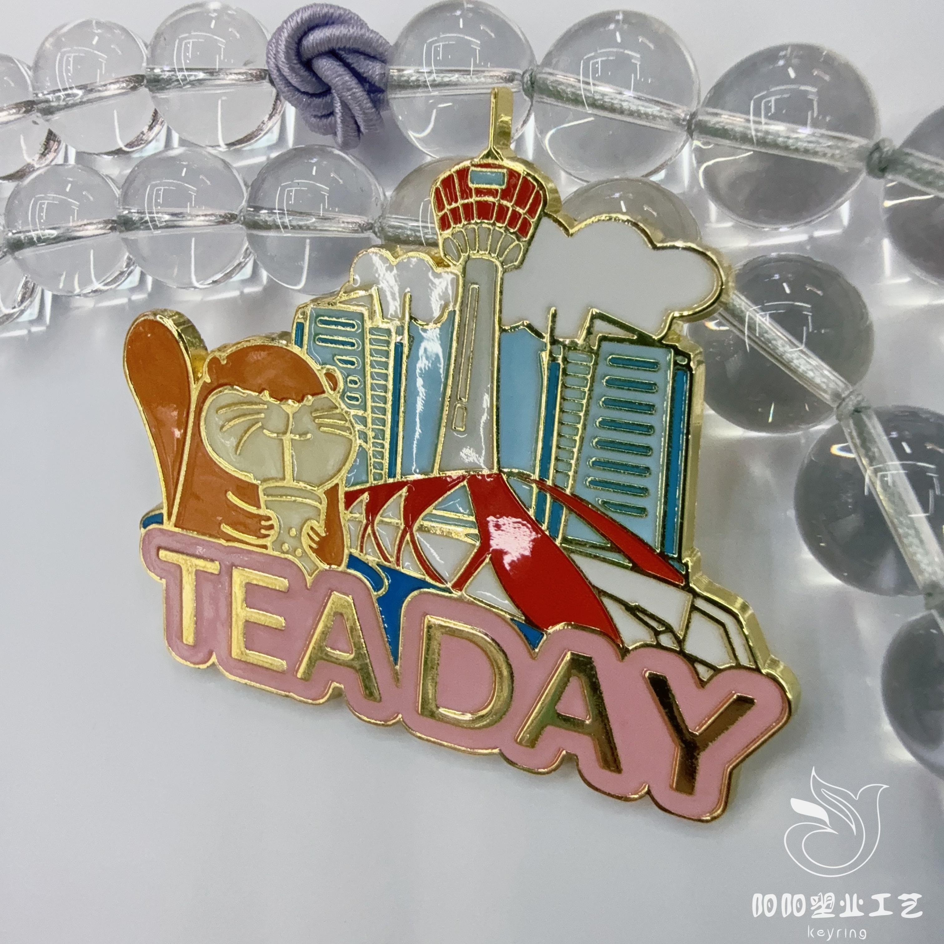 Customized logo metal fridge magnets, city scenic spots, landmark cultural and creative magnetic stickers, school and enterprise anniversary commemorative blind boxes Application Scenario