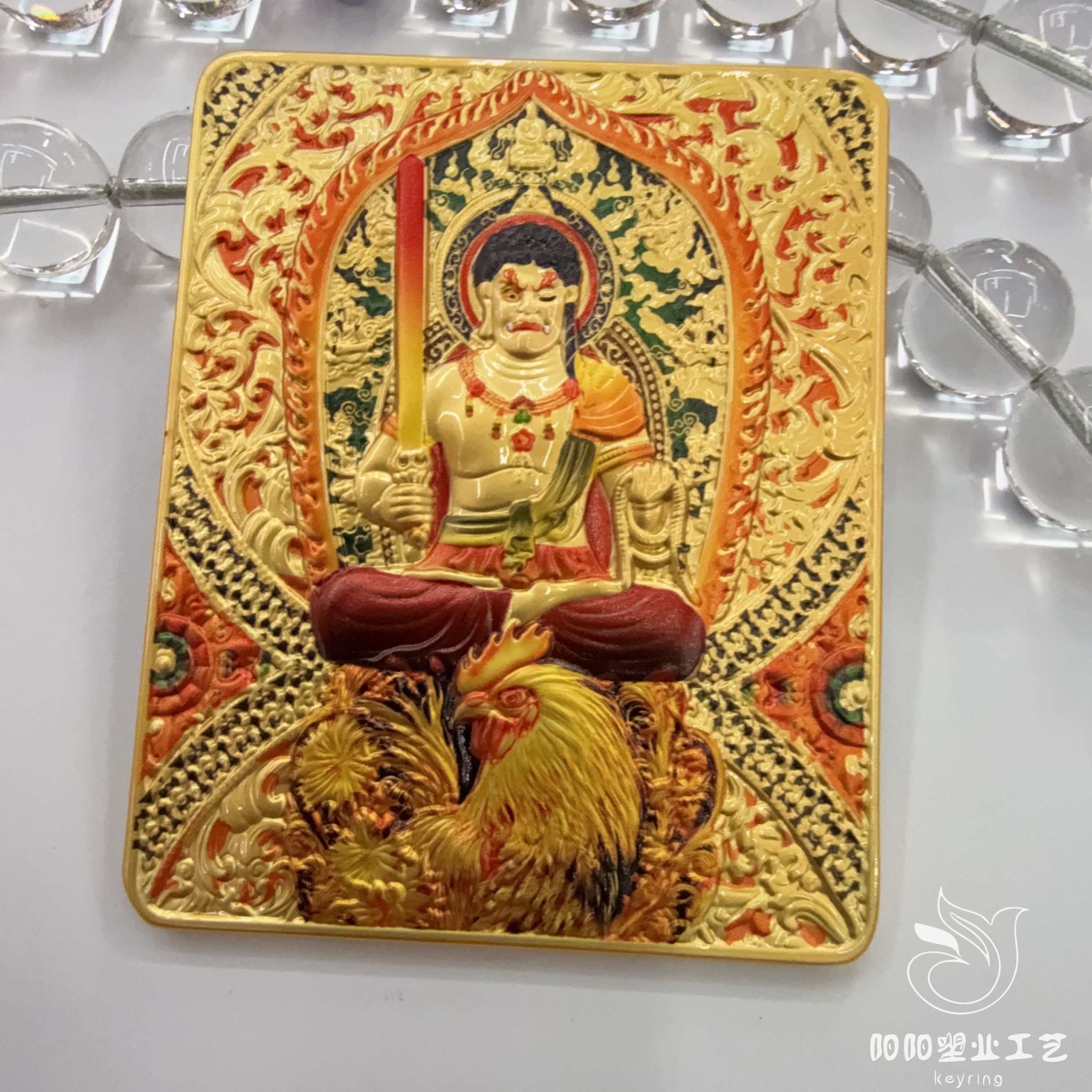 唐卡黄财神民族风十二生肖唐卡图唐卡