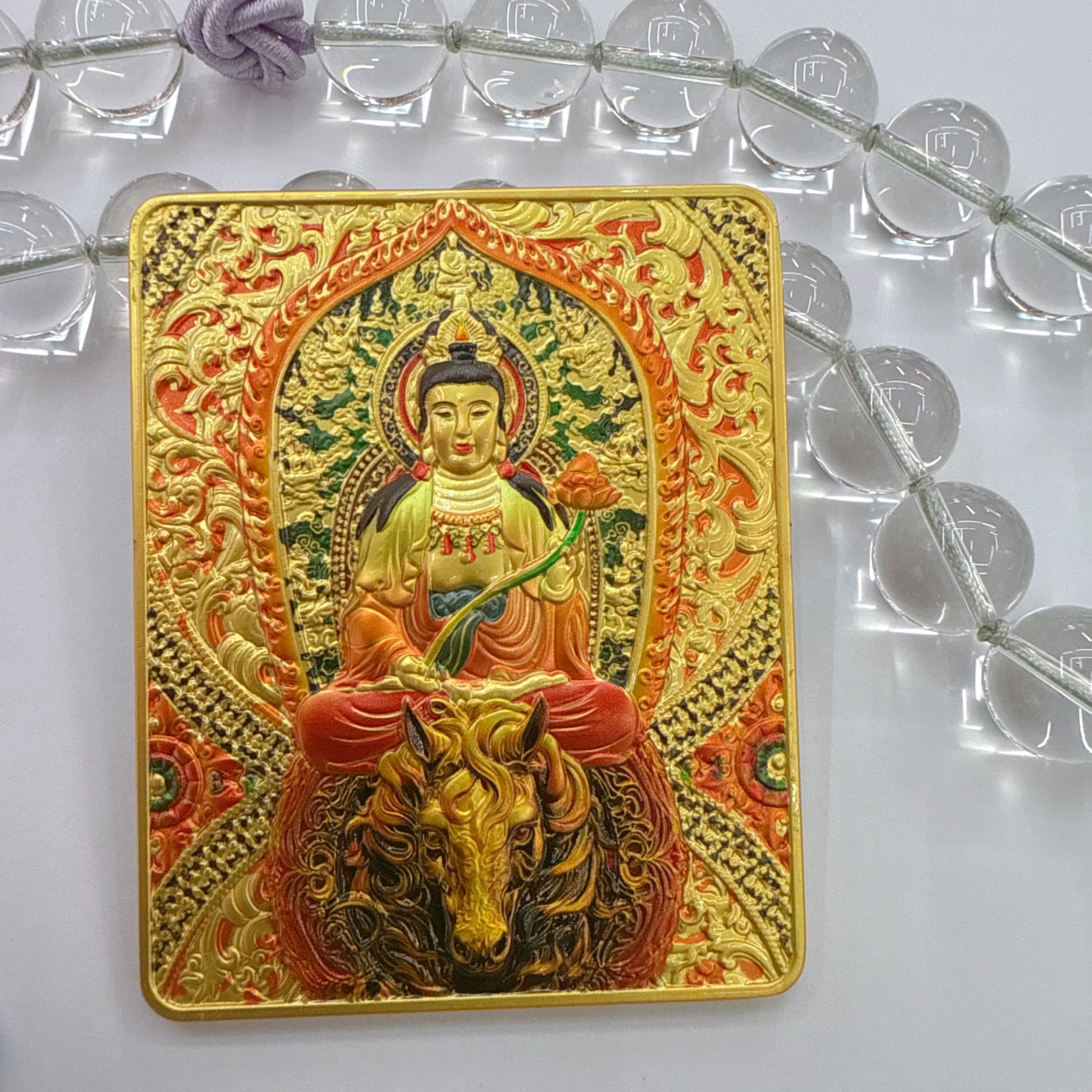 唐卡冰箱贴立体浮雕十二生肖凹凸唐卡守护文殊虚空藏牛虎龙马唐卡唐卡图唐卡黄财神民族风十二生肖产品图