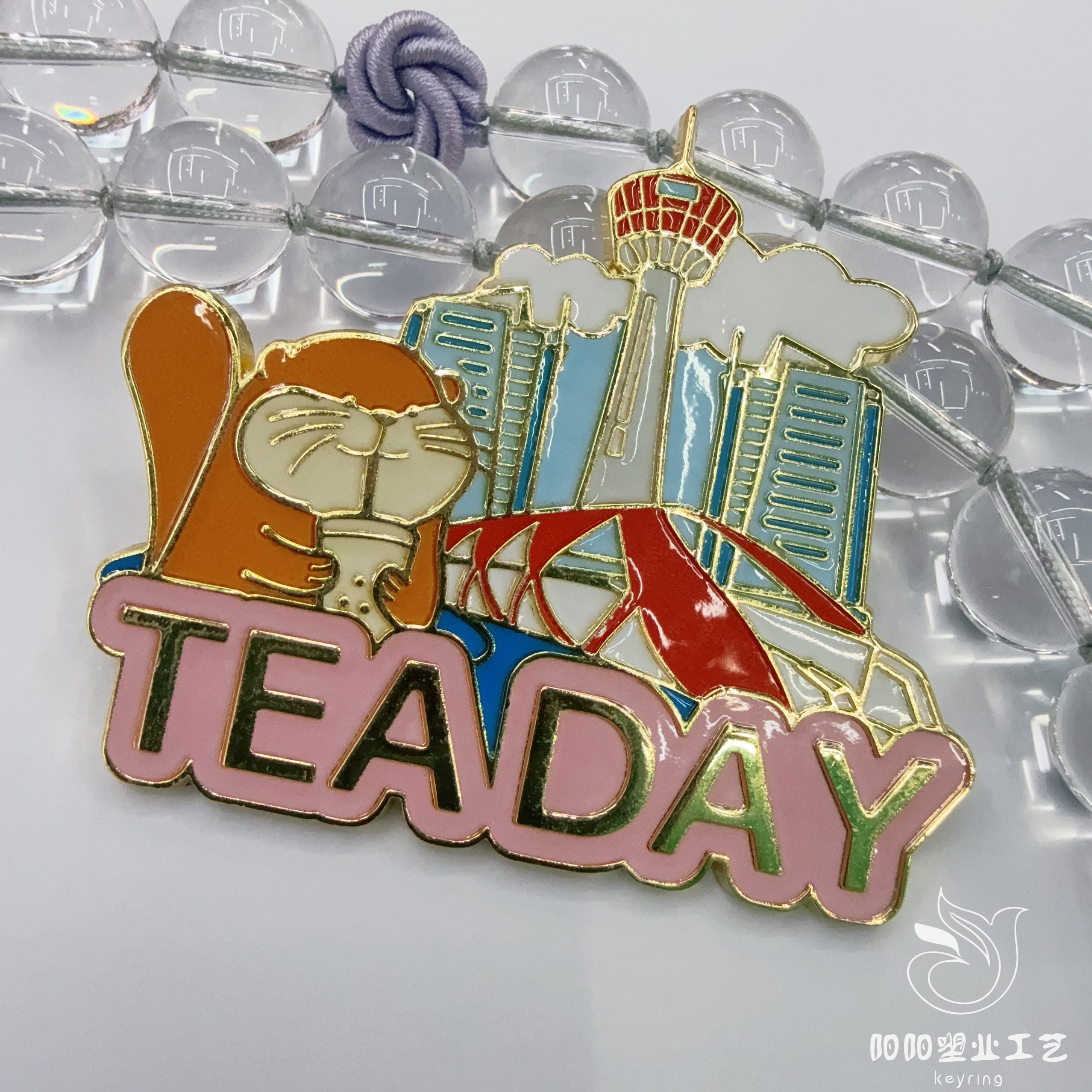 Customized logo metal fridge magnets, city scenic spots, landmark cultural and creative magnetic stickers, school and enterprise anniversary commemorative blind boxes full figure