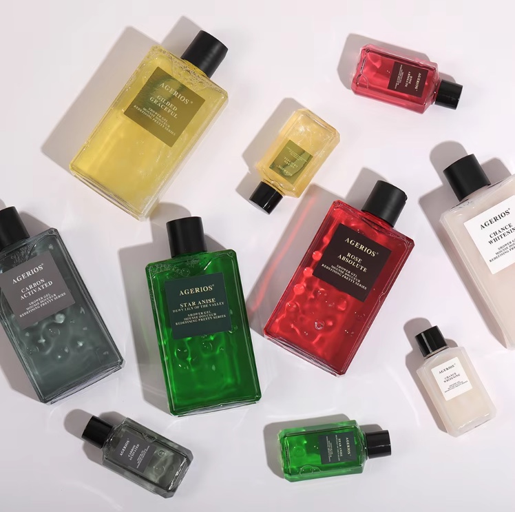 Customized high-end scented body wash, multi-scented shower gel customized wholesale Specification image
