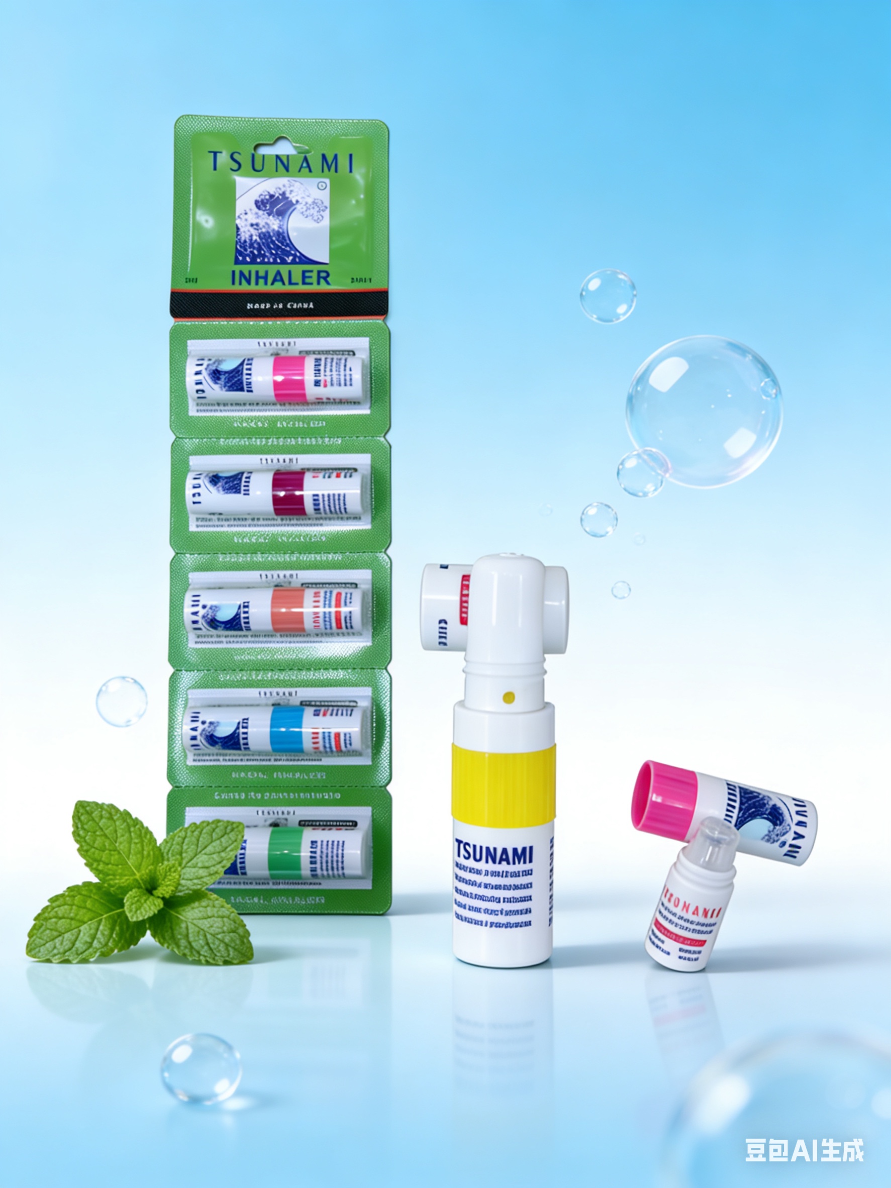 TSUNAMI鼻吸棒二合一两用吸与涂