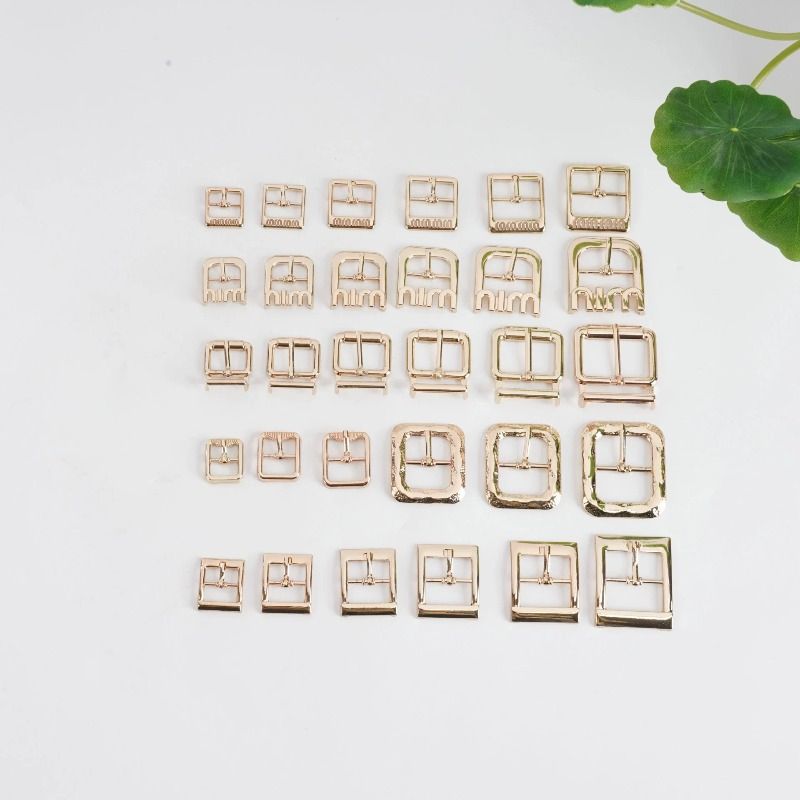 箱包五金配件合金日字针扣拖鞋凉鞋鞋带三档调节扣带针金属日字扣