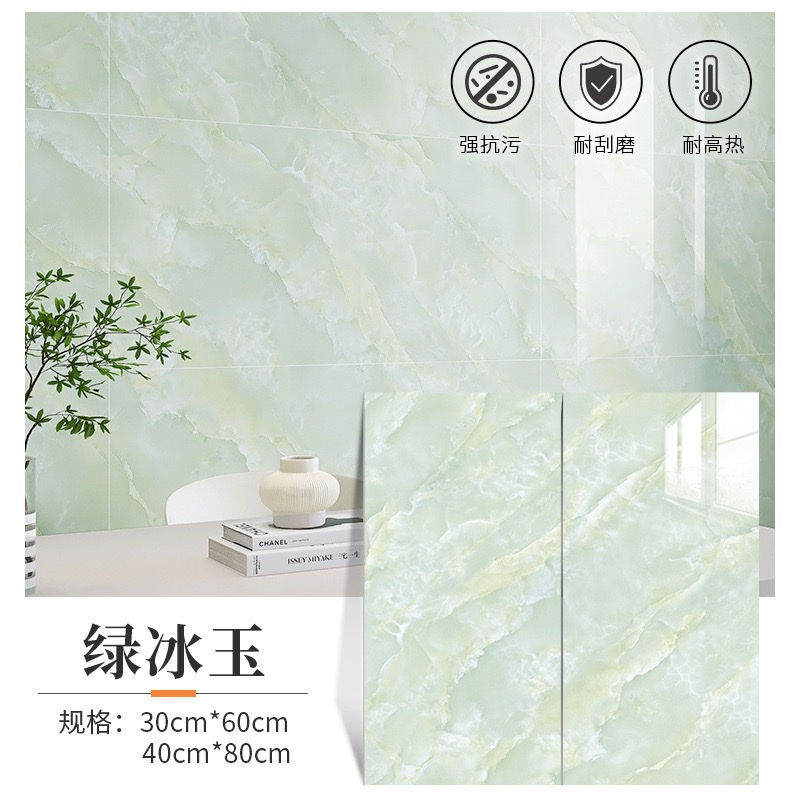 Self-adhesive wallpaper for waterproof and moisture-proof imitation tiles, bathroom wall renovation, bedroom wall decoration, and cozy background wall decoration detail image 20