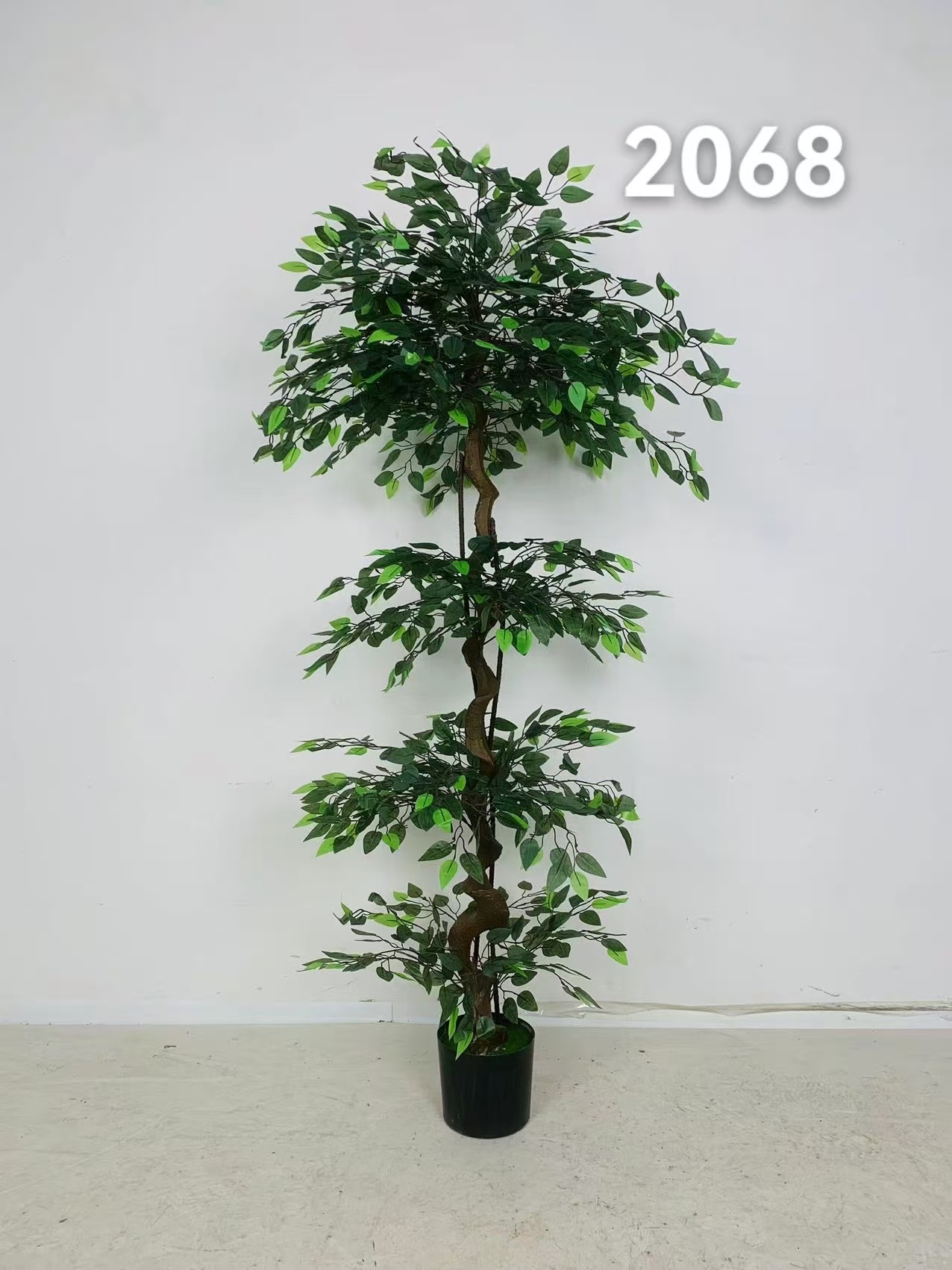 仿真植物，室内装饰，入户处原本单调空旷，添加仿真绿植后，瞬间充满生机。绿植的自然气息与花卉的柔美相得益彰，营造出温馨氛围，让人一进门就感受到自然之美，心情都变得愉悦啦-
