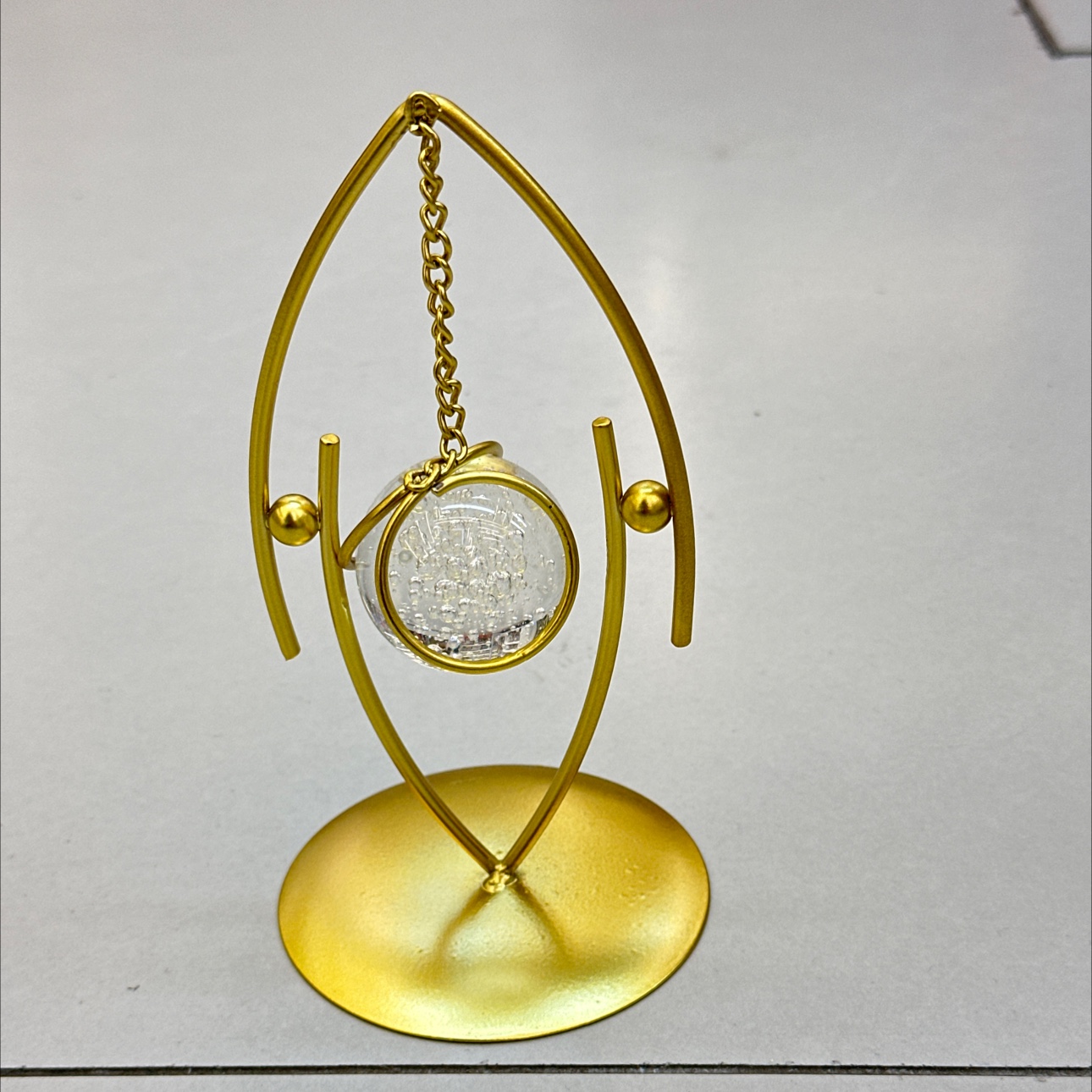 铁艺摆件玻璃球铁制工艺品