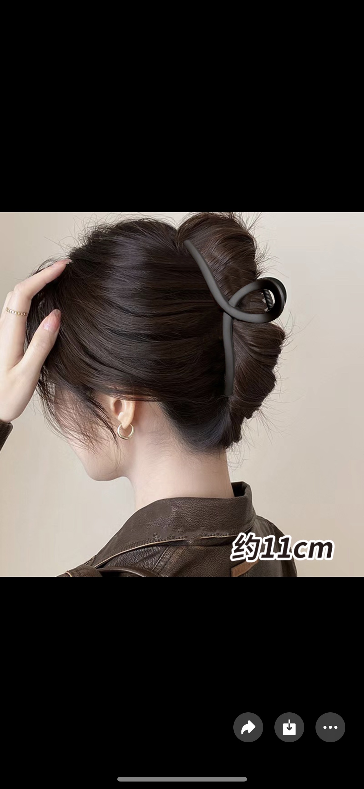 抓夹蝴蝶结发夹发卡时尚发饰女款可爱装饰鲨鱼夹盘发器