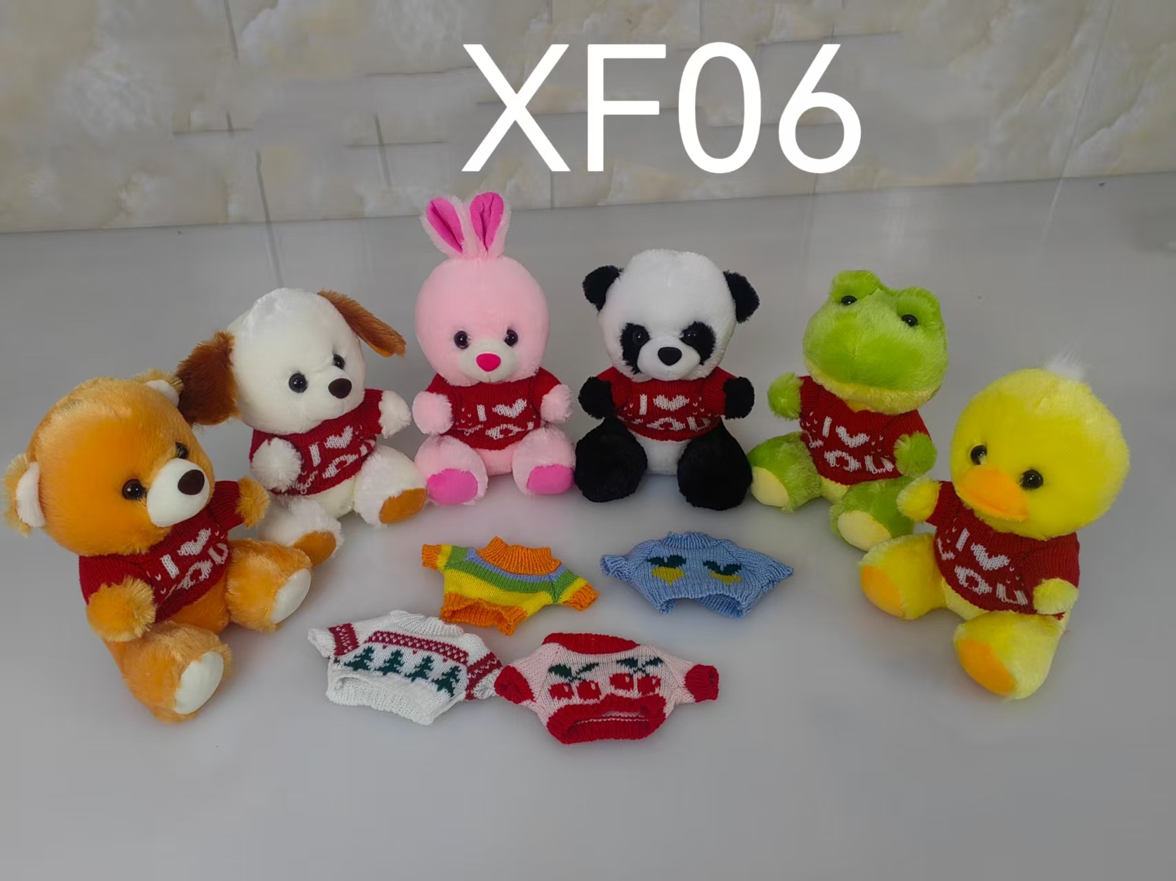 Plush toy 20cm sweater bear