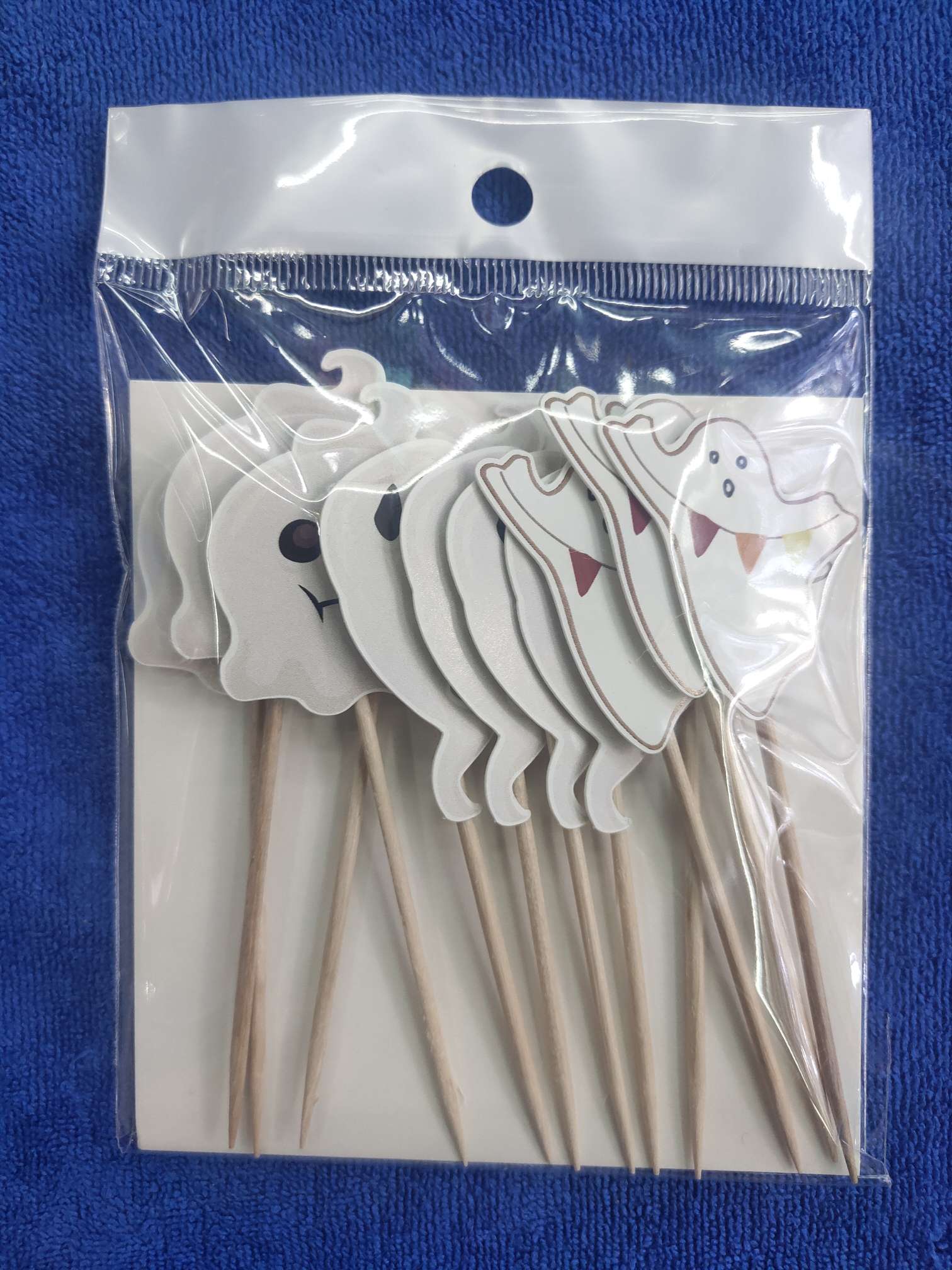 鬼魂形状蛋糕插牌装饰生日蛋糕用品捏捏乐创意插件