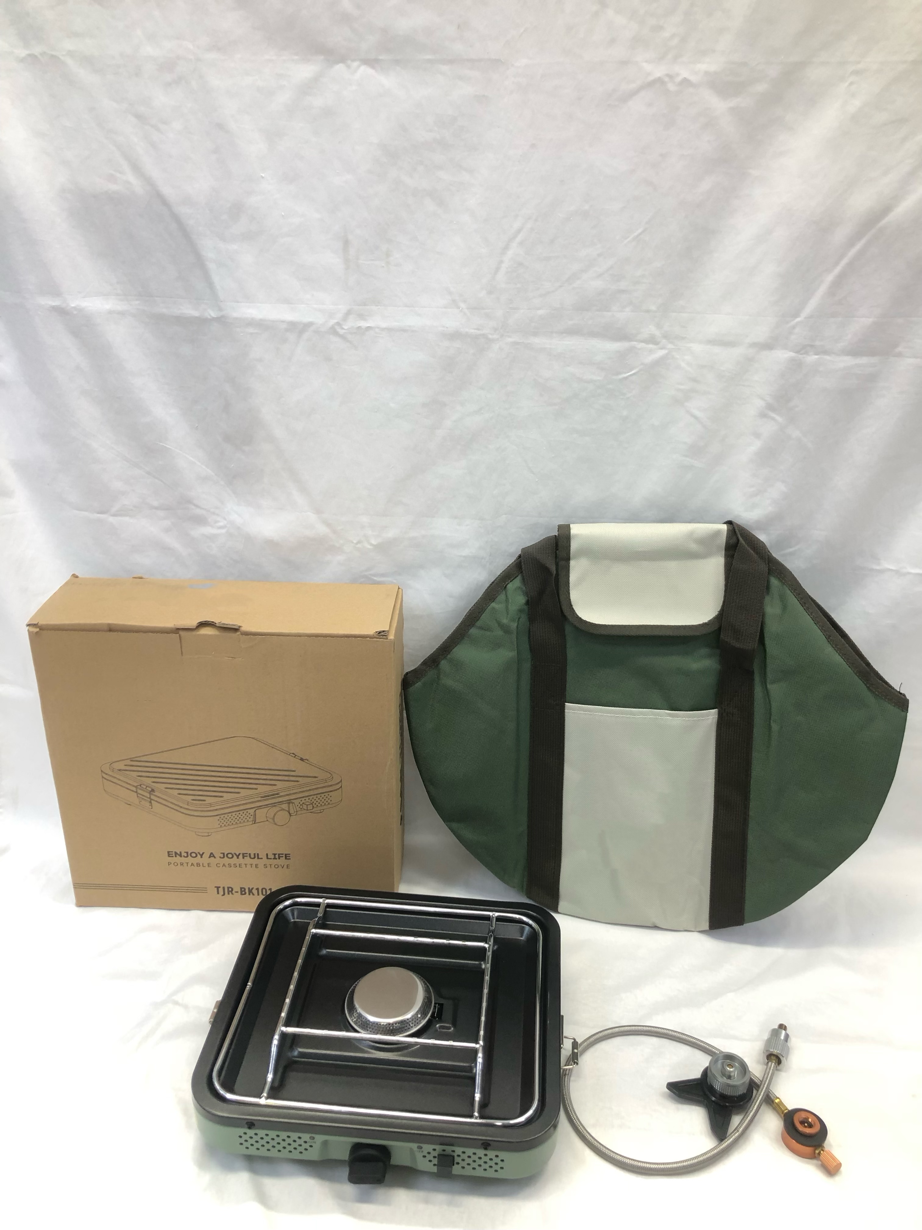 BK101新款卡式炉户外便携式炉具折叠卡斯炉野外露营炊具燃气灶瓦斯炉煮产品图