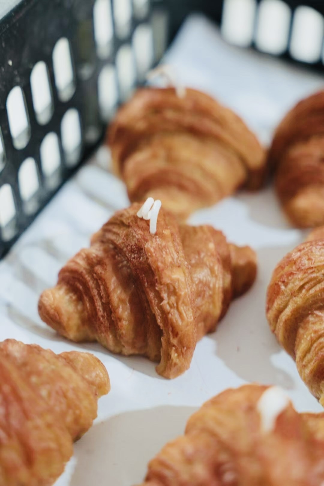 仿真可爱香薰蜡烛可颂面包香薰蜡烛家庭装饰摆件