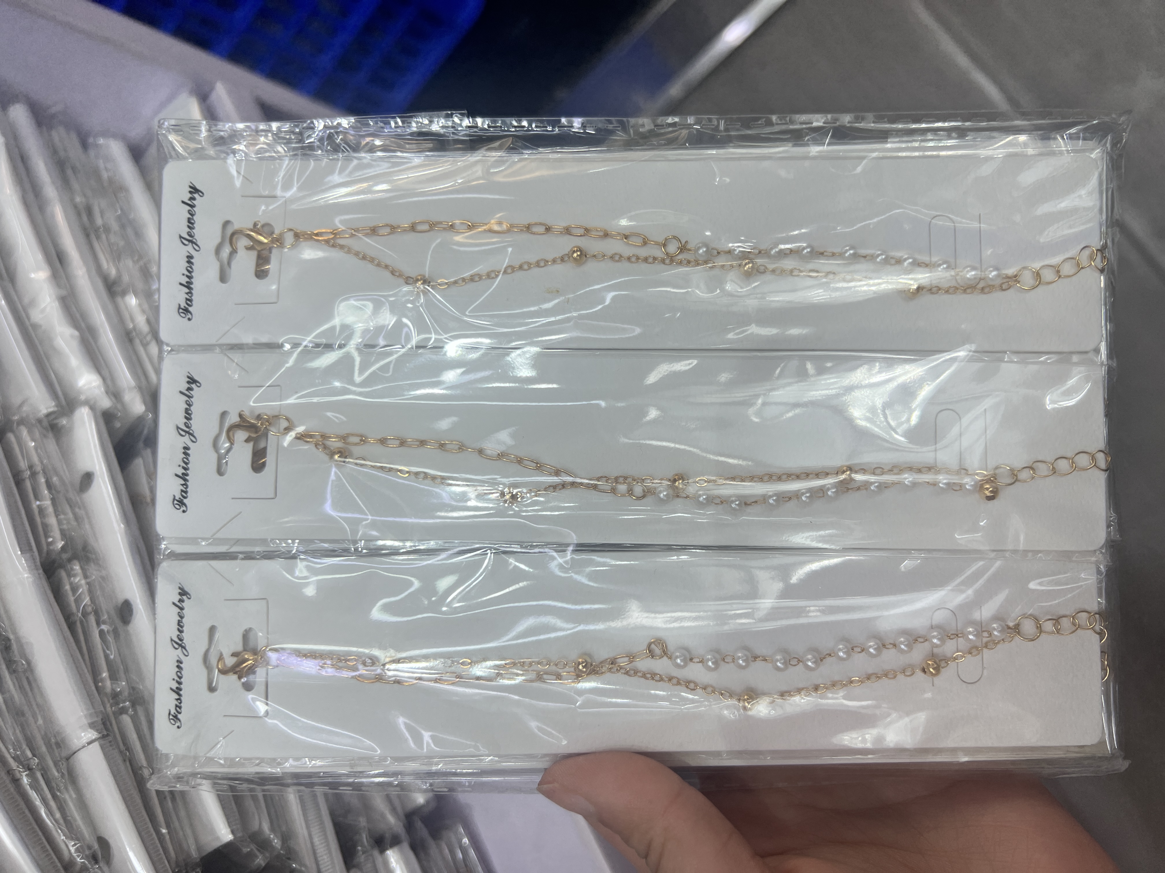 珍珠水晶手链时尚饰品女性礼物 手饰详情图17