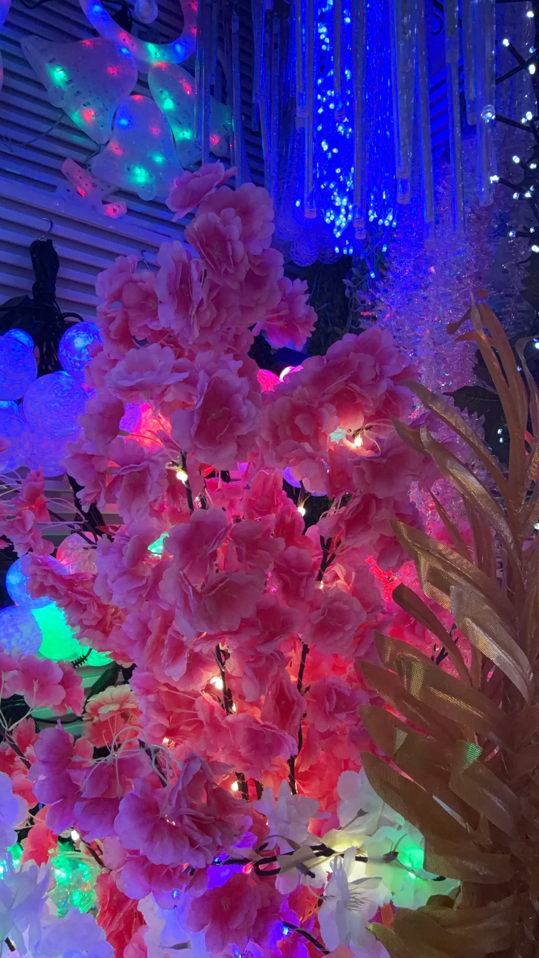 LED节日树灯，室外，樱花树灯