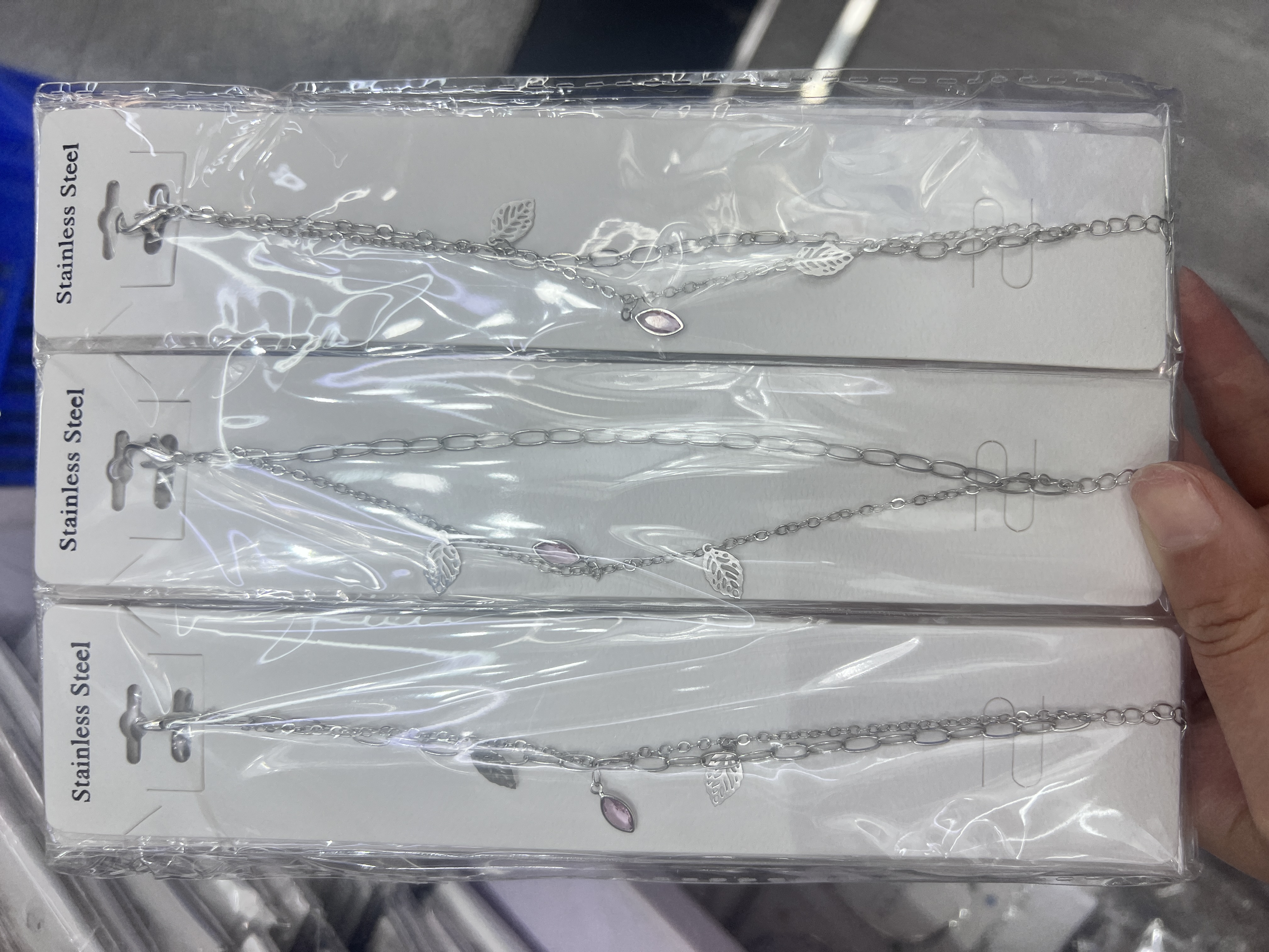 珍珠水晶手链时尚饰品女性礼物 手饰