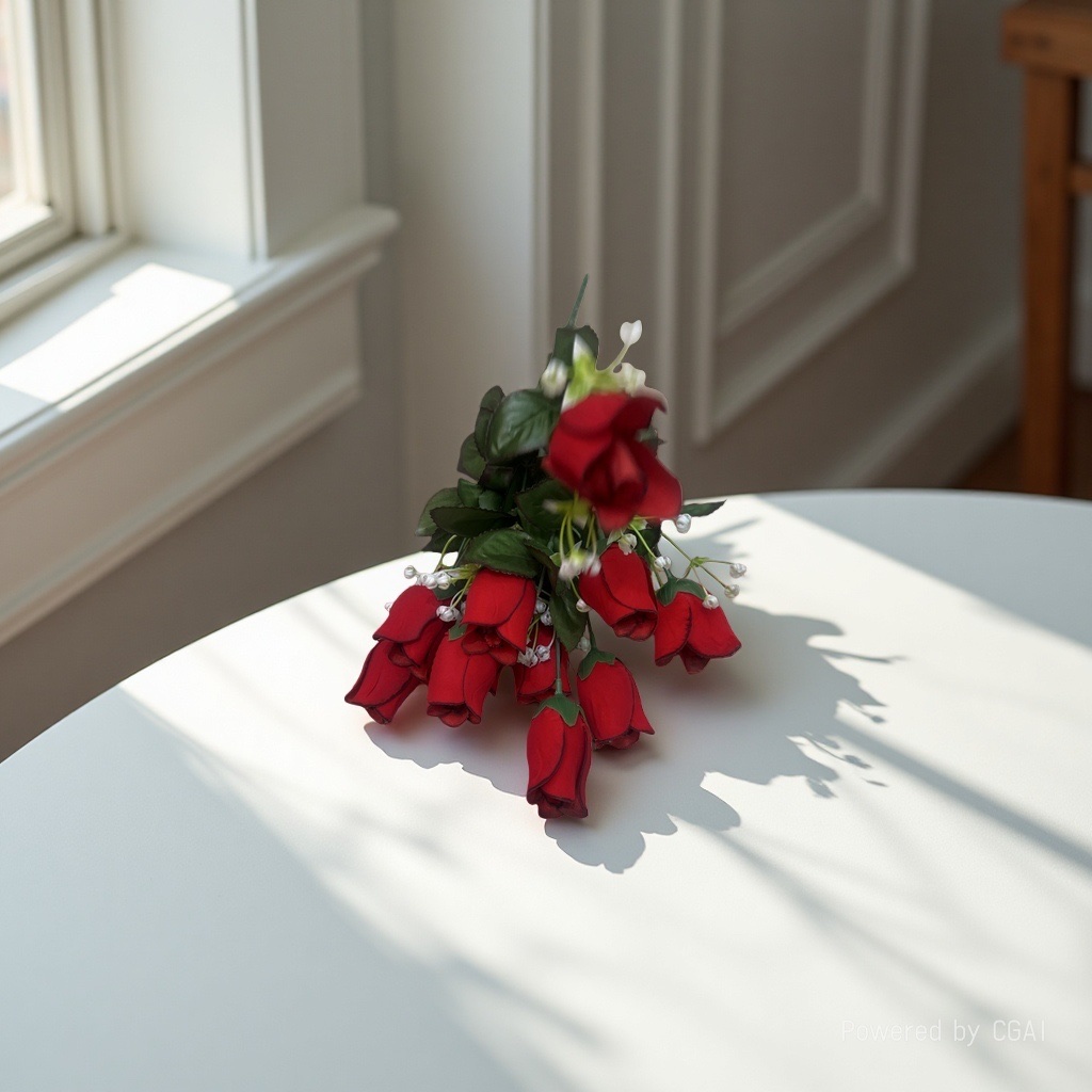 阿冰仿真花艺金色系清明花塑料仿真花环向日葵植绒花心