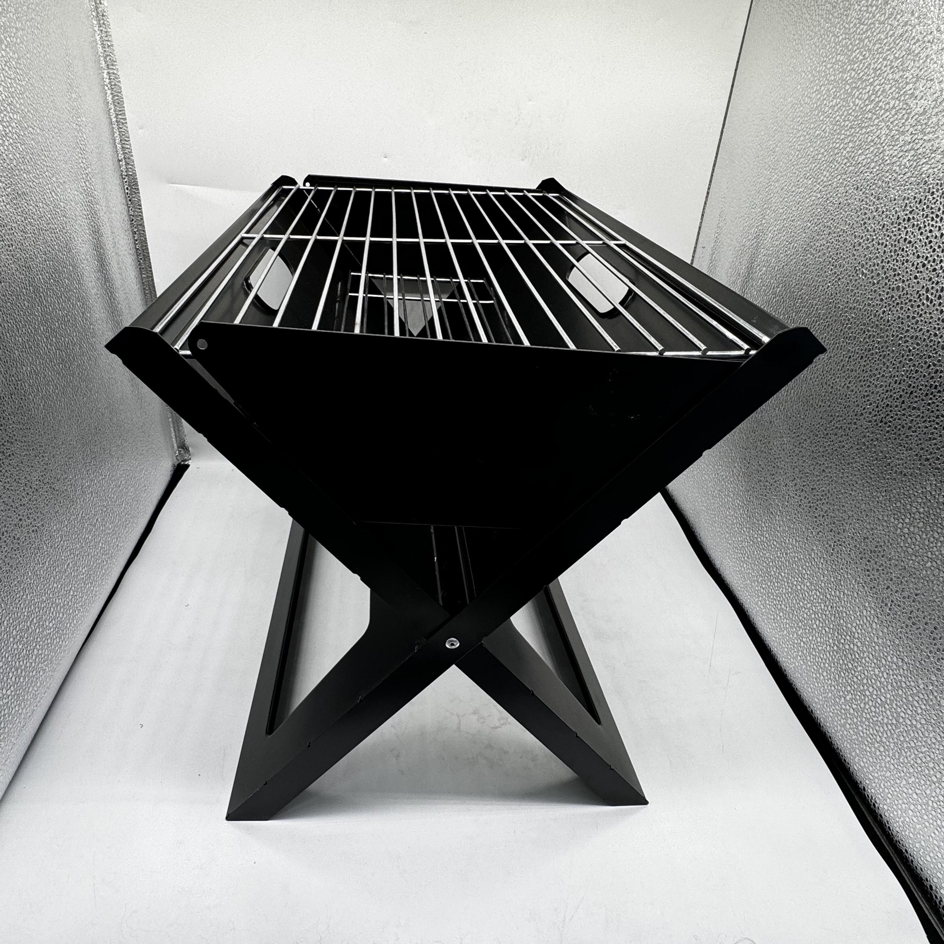 Portable BBQ grill 笔记本炉 Specification drawing