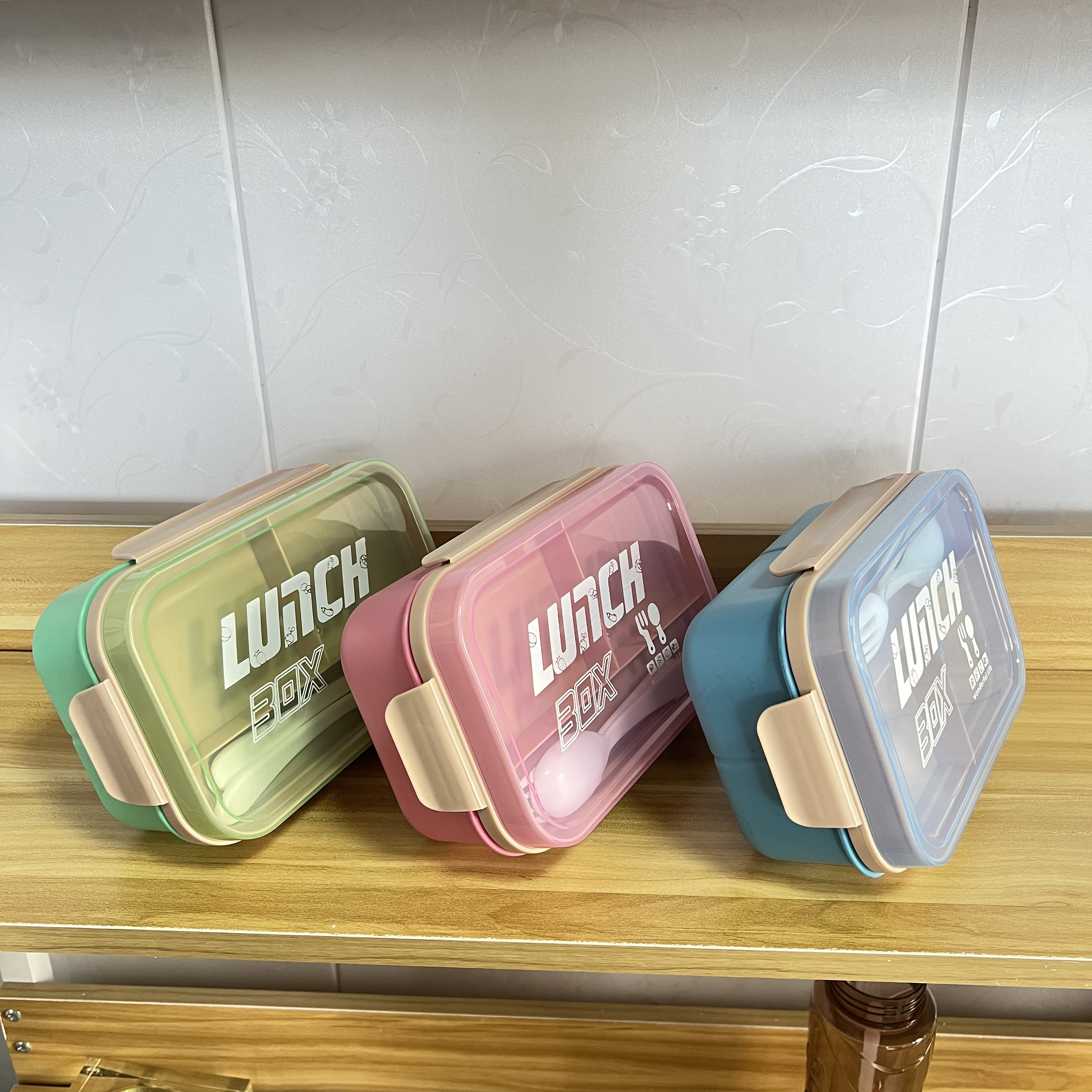 The new and popular plastic lunch boxes from Hua 'an factory are available for customization and wholesale for export. They are made of environmentally friendly and durable materials Item Picture