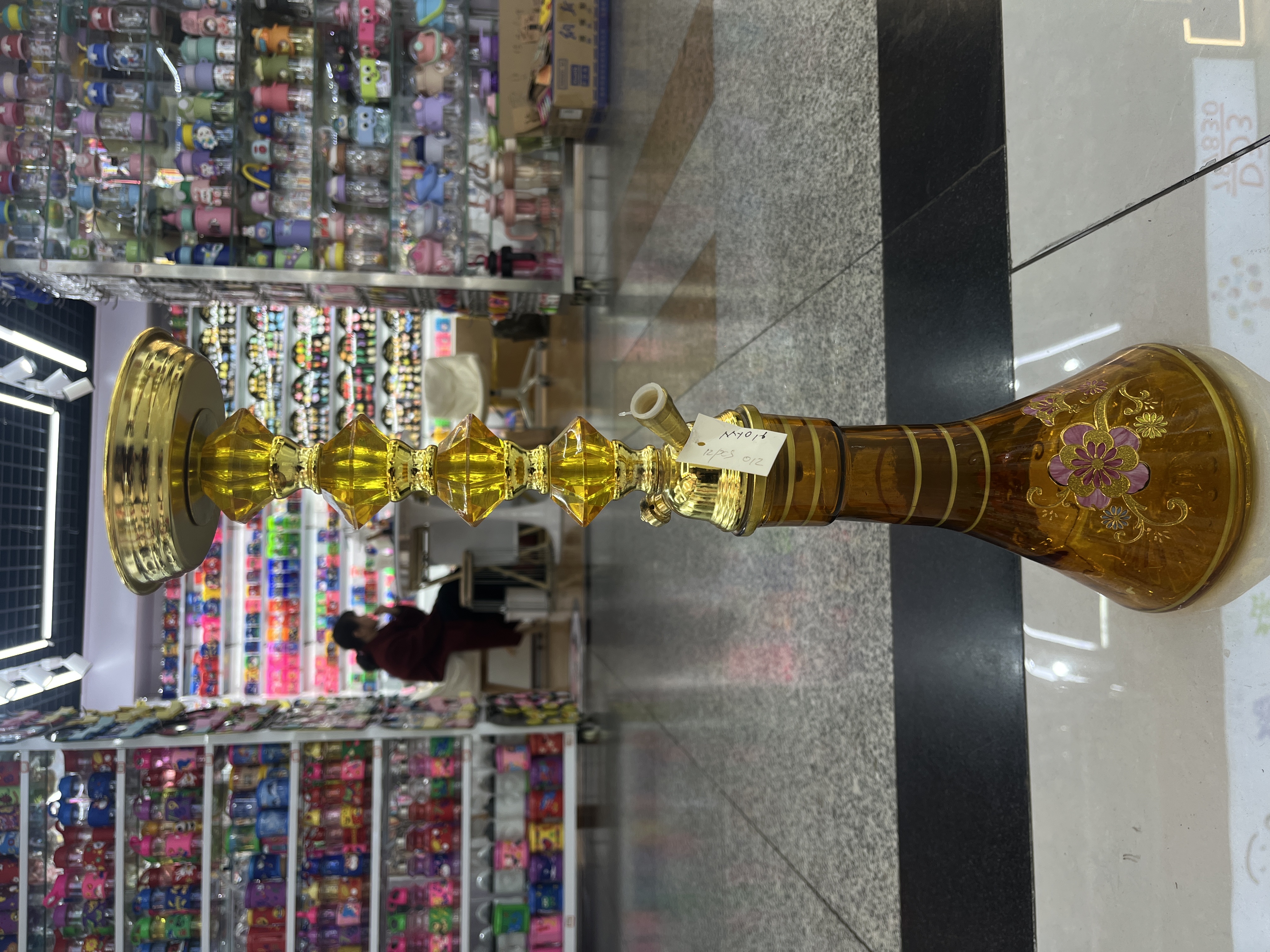 铁➕玻璃水烟玩具水烟cc