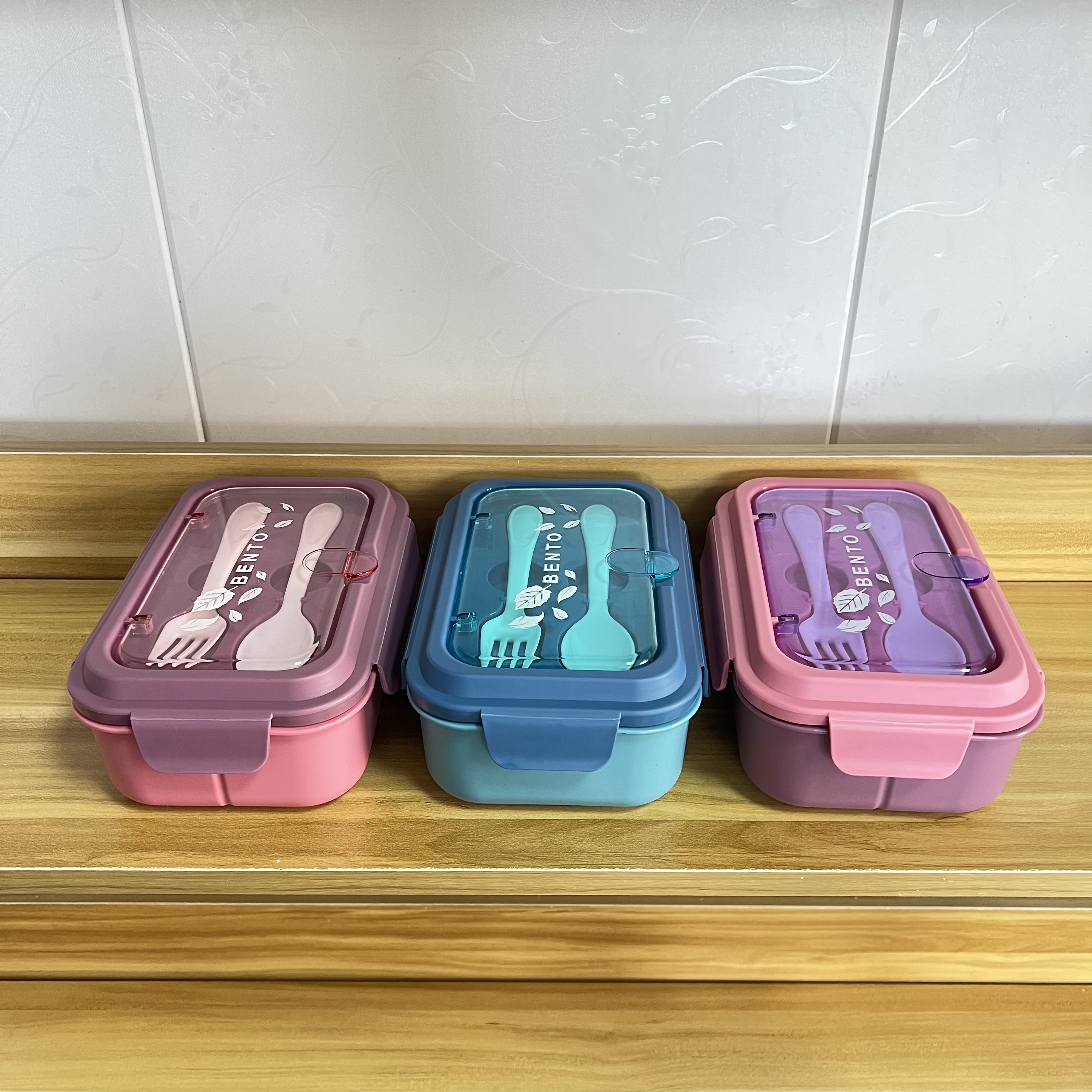 The new and popular plastic lunch boxes from Hua 'an factory are available for customization and wholesale for export. They are made of environmentally friendly and durable materials details Picture