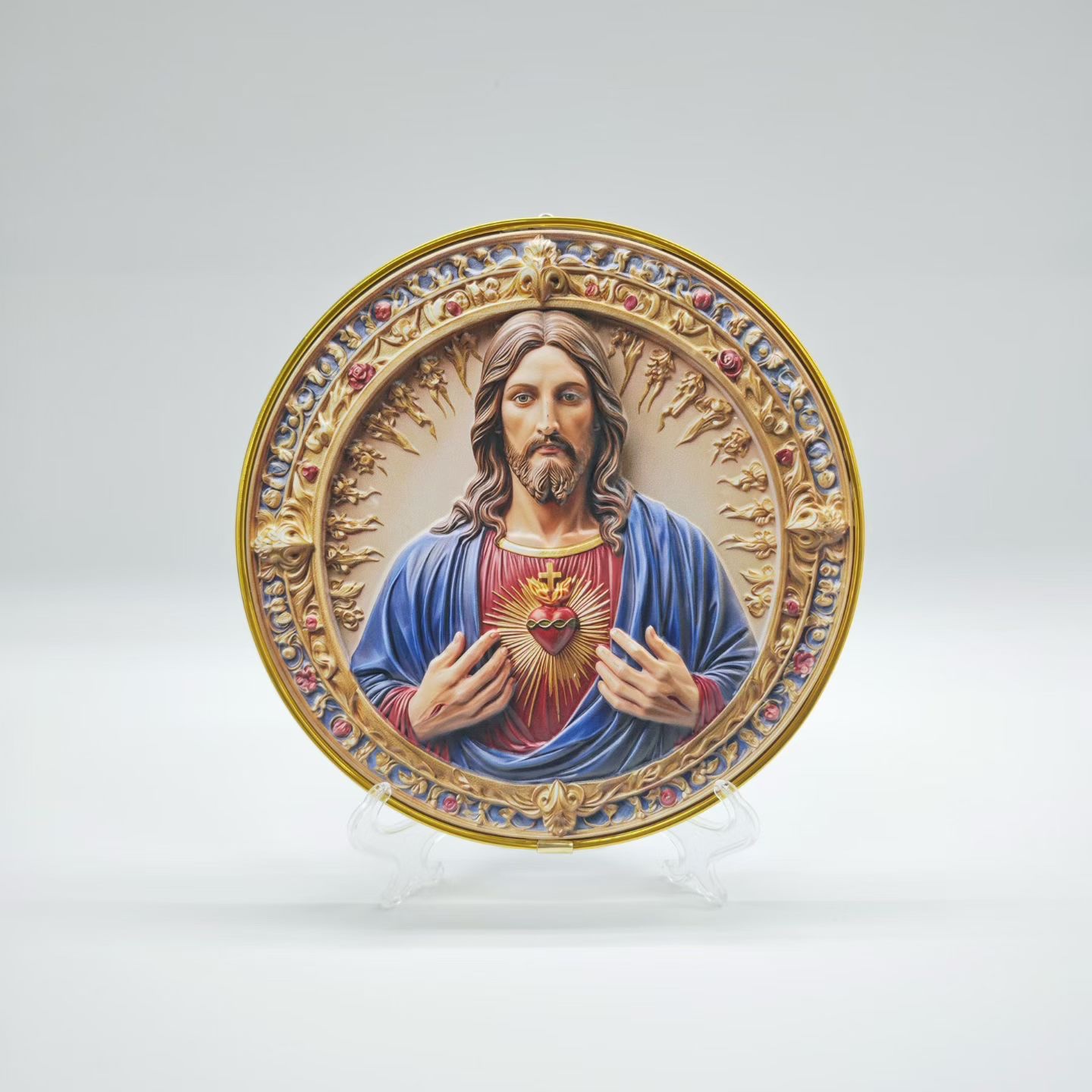 Embossed resin table setting Specification image