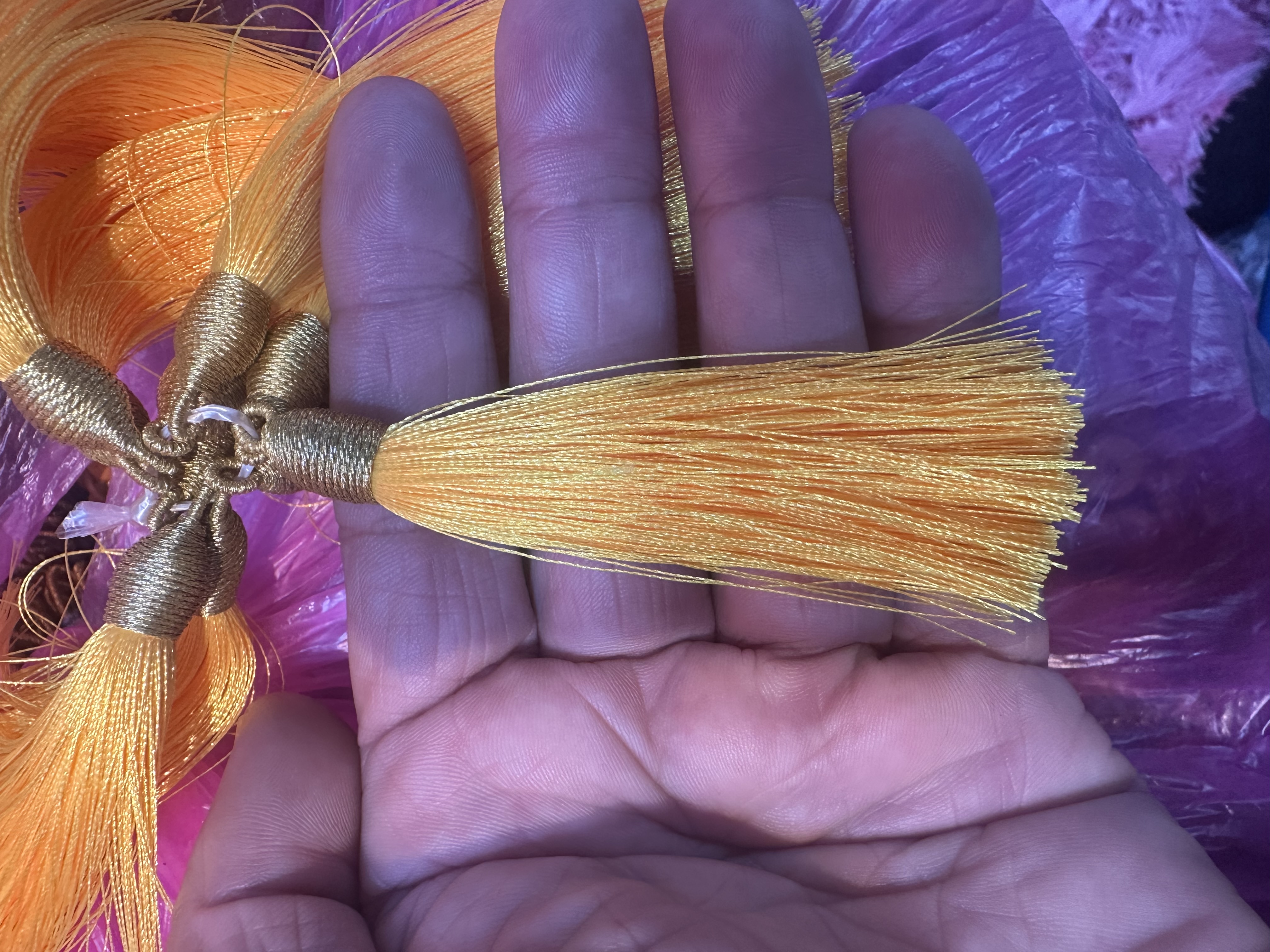 2026年新款精品金线流须，可用于各种饰品配件，项链耳环包挂车挂等