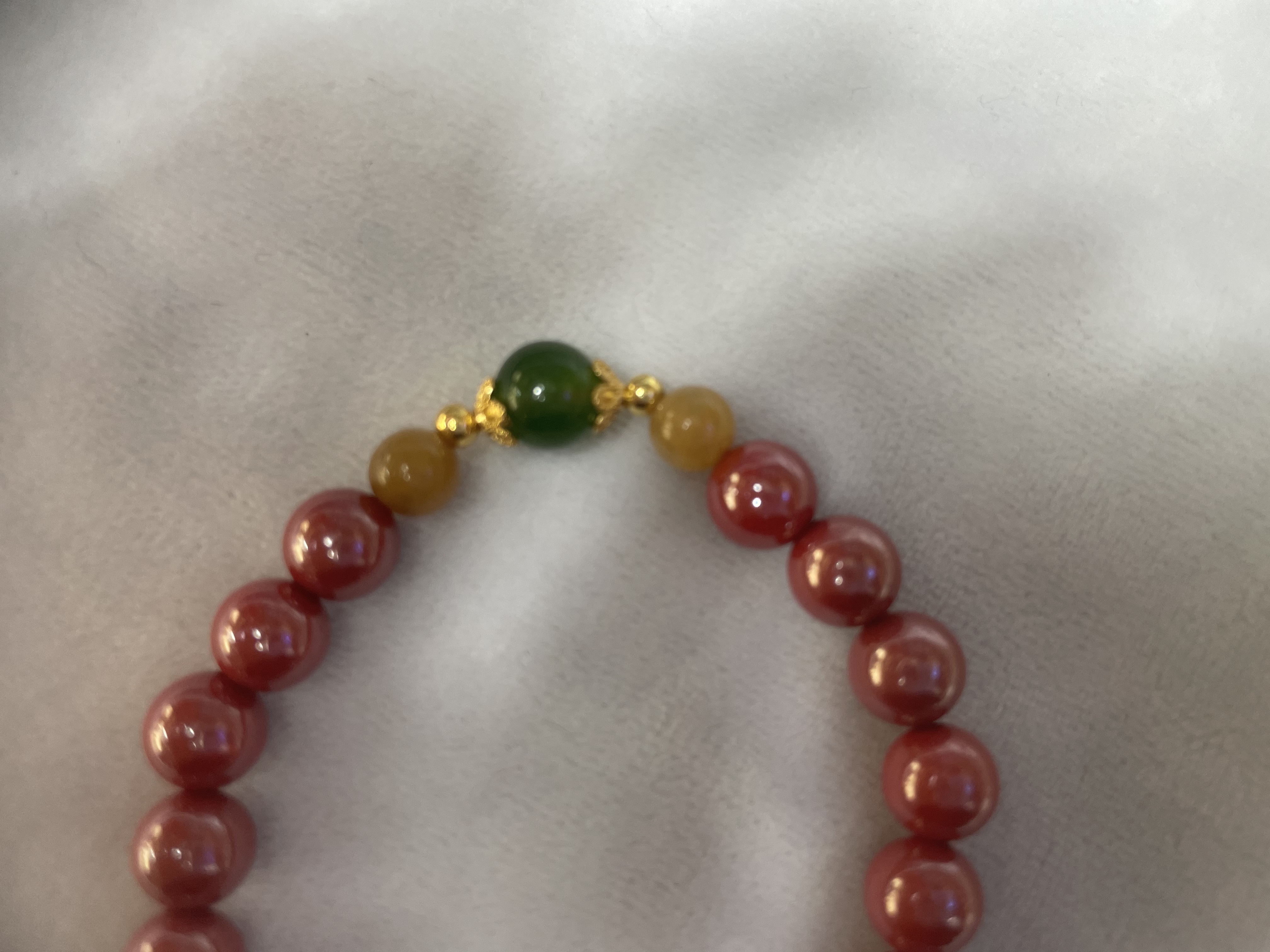 Red cinnabar bracelet for women in 2026, a red bracelet and jewelry gift for ladies Specification image