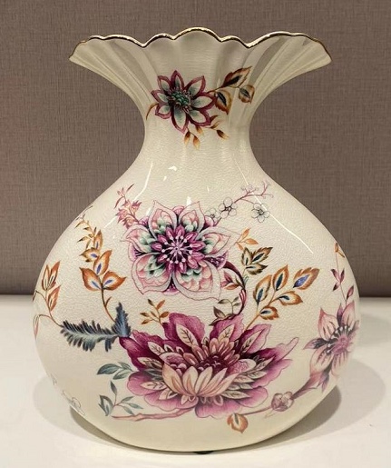 青花瓷水晶琉璃陶瓷玻璃花瓶装饰摆件家居用品产品图