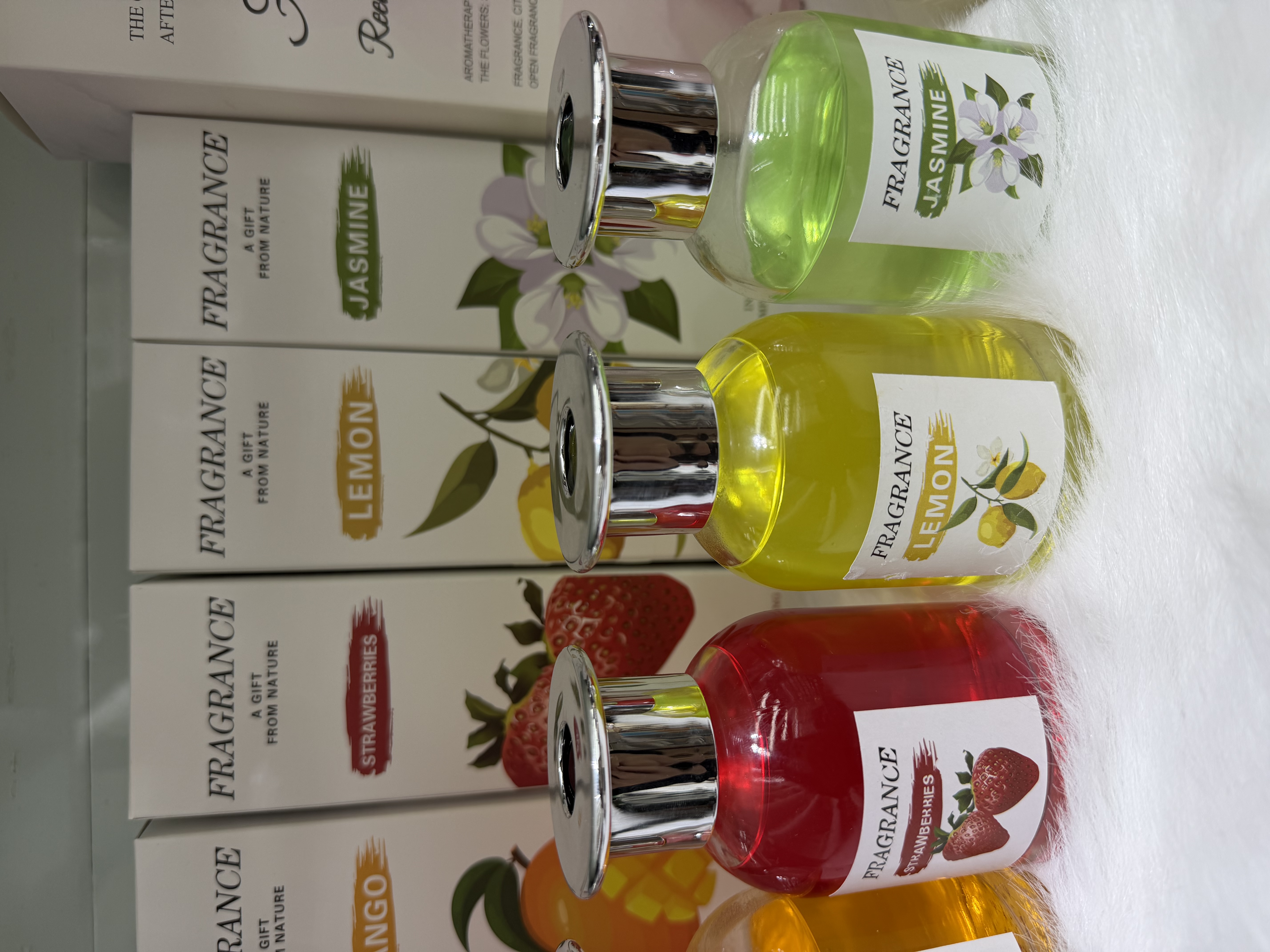 Home flameless aromatherapy natural plant essential oil diffuser bottle, long-lasting fragrance, fresh air, home fragrance 150420358 details Picture
