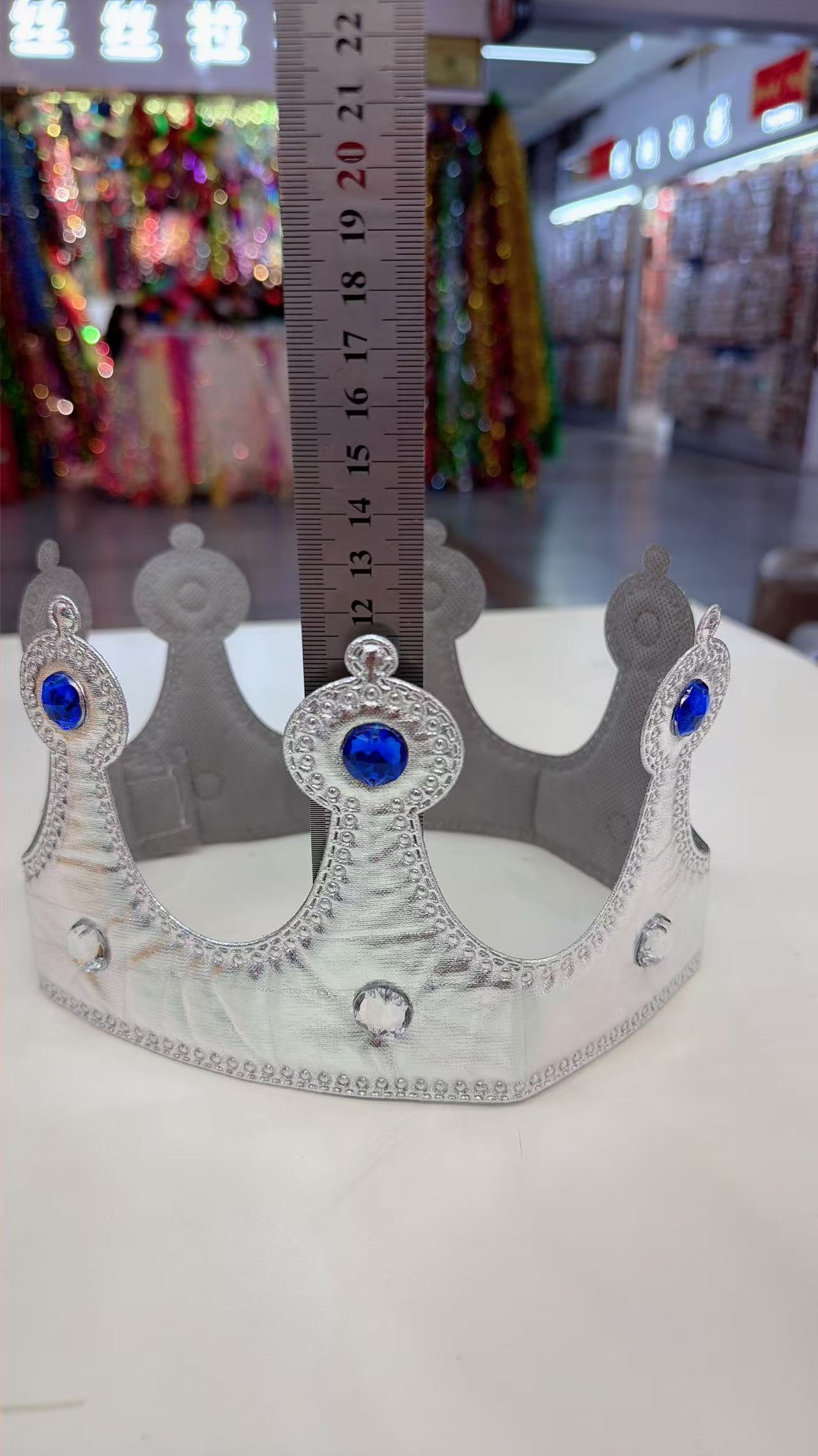 Carnival, Christmas, children's party, ball, headwear, diamond-encrusted velvet, diamond, gold, adult king's crown, crown Application Scenario