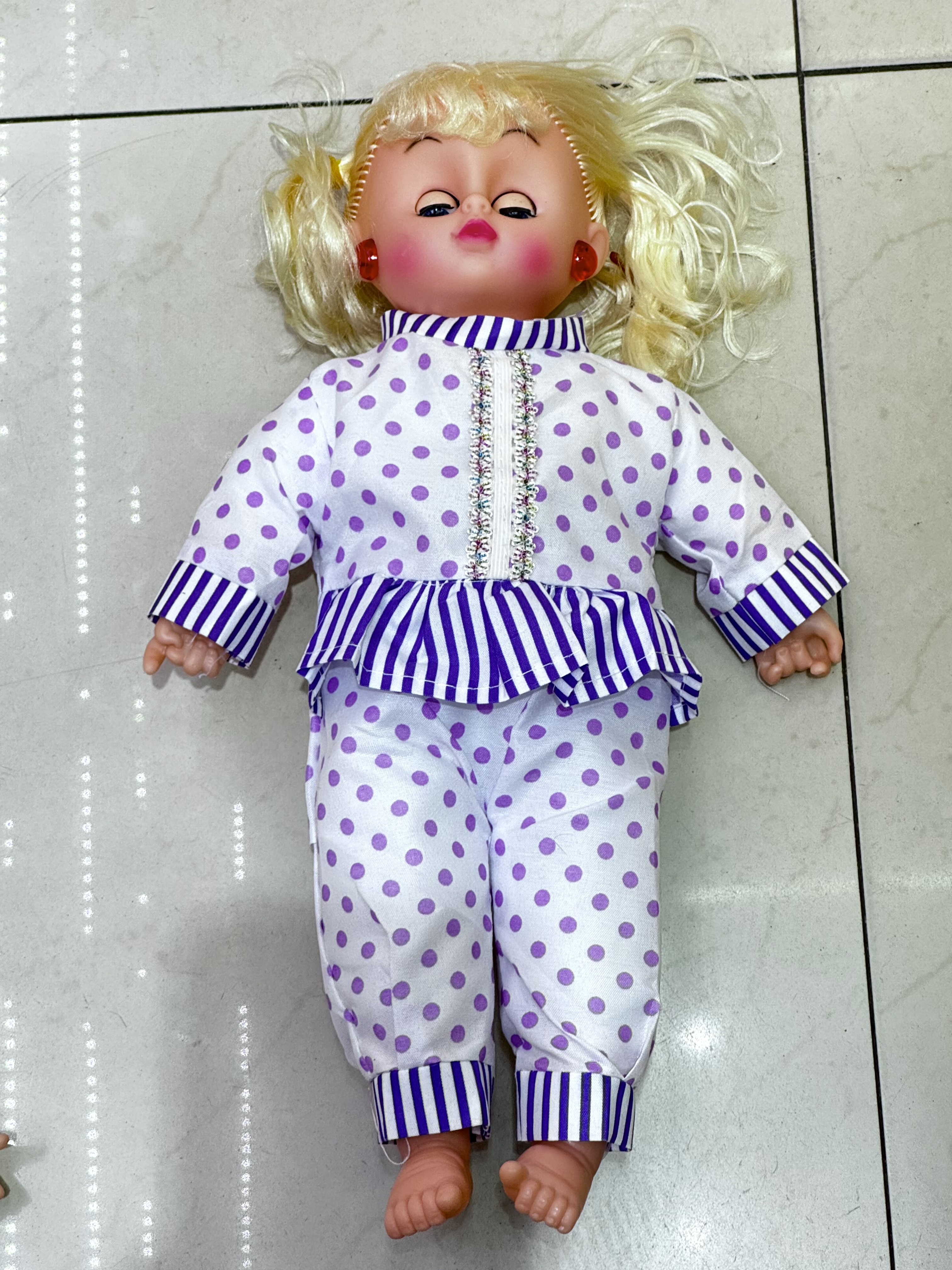 Home service simulation early education soft rubber baby care, baby training, doll toys, baby models, girl dummies, teaching AIDS