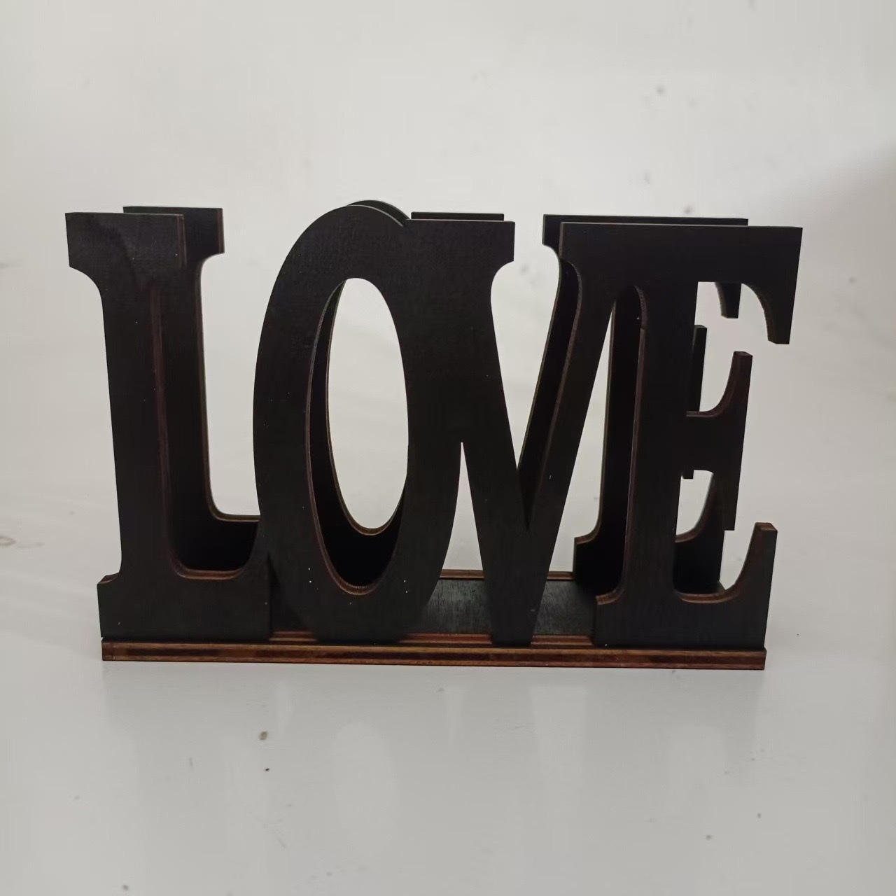 New Nordic-style wooden tissue holder, HOME and hotel tissue storage box 1pc desktop decoration LOVE HOME detail image 12