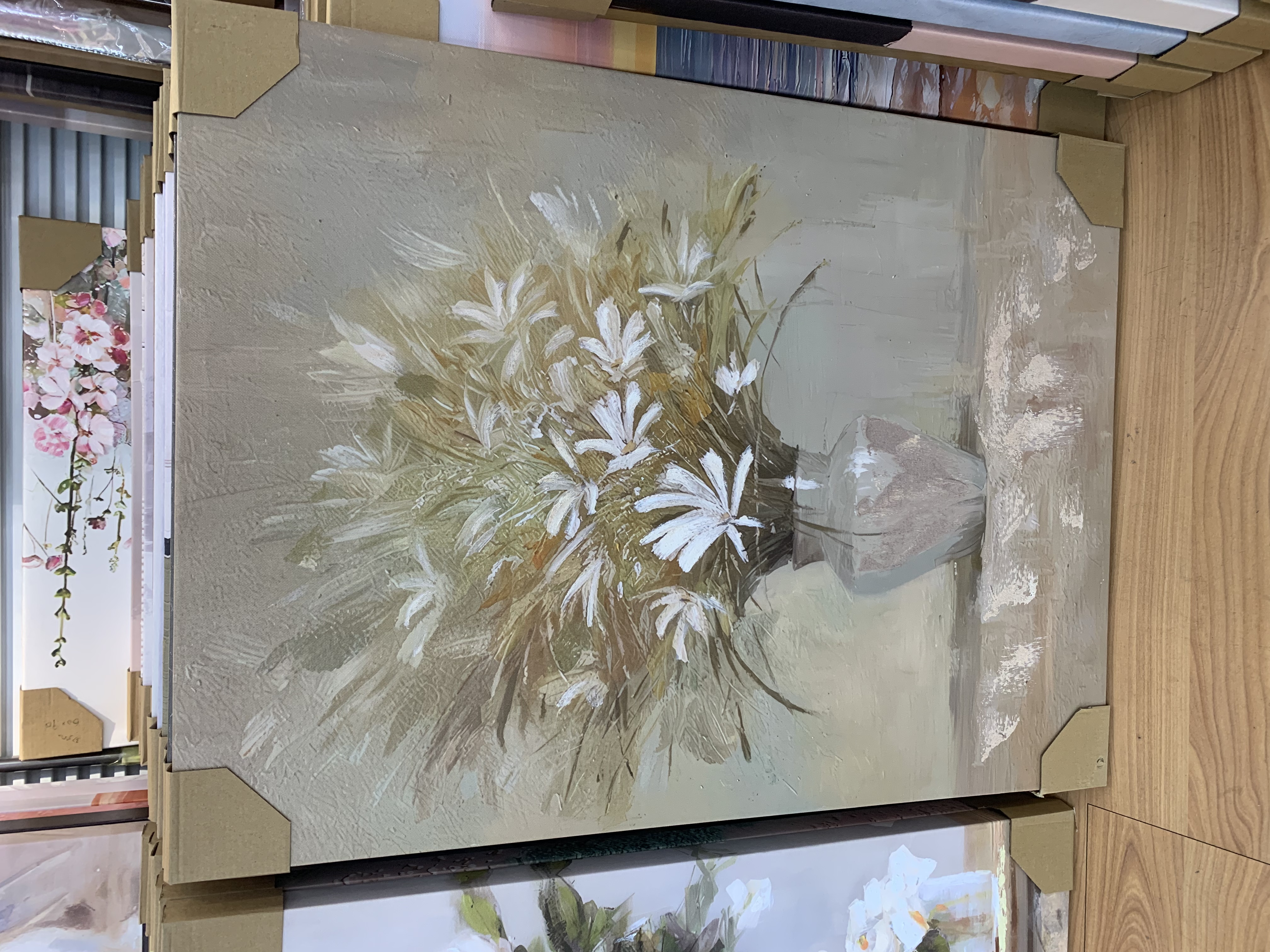 迎客松新中式农村别墅客厅装饰画简约挂画艺术墙饰