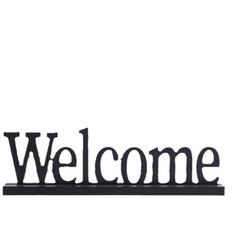 Wooden 26-letter hollowed-out number decorative items for children's literacy teaching props, creative handicrafts welcome