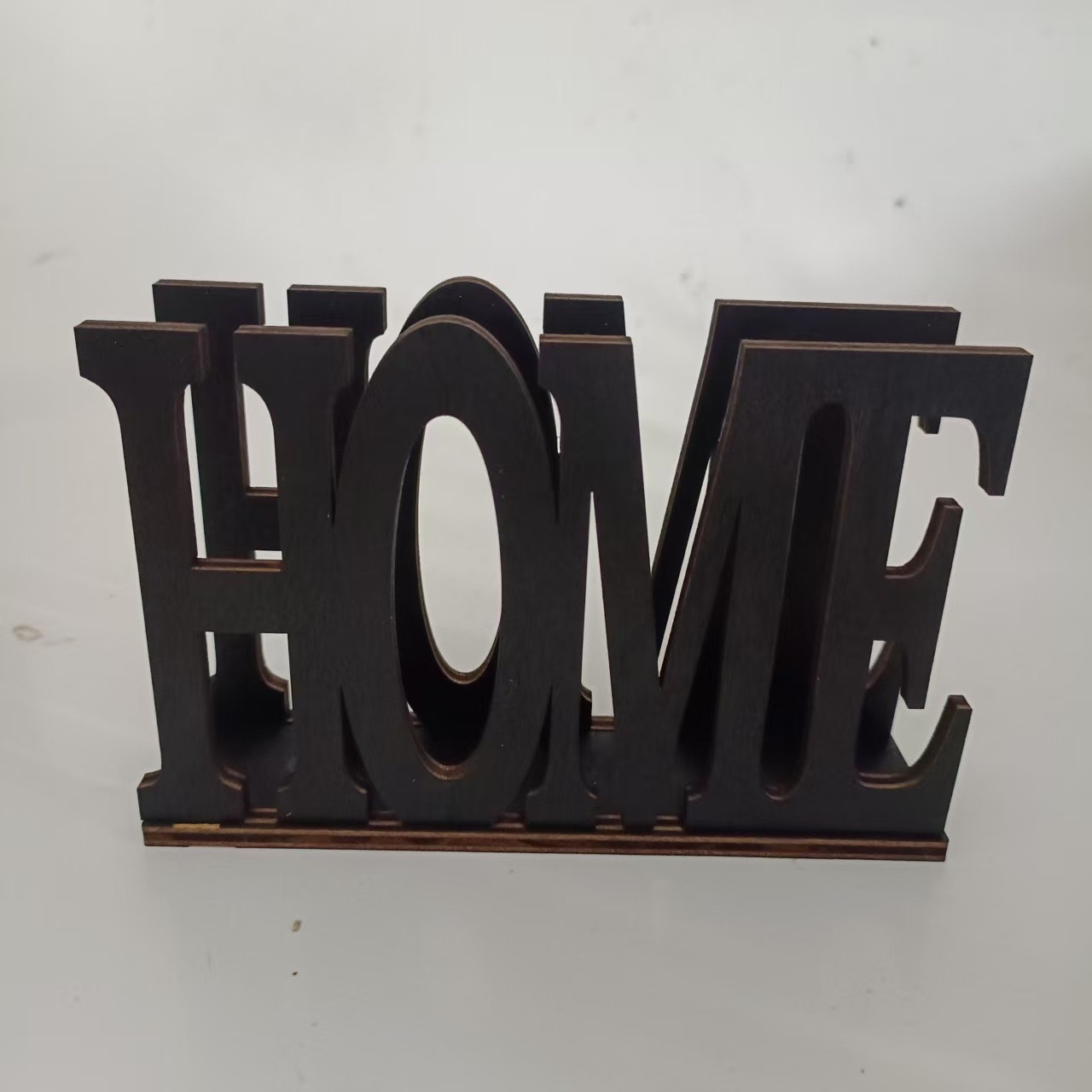 New Nordic-style wooden tissue holder, HOME and hotel tissue storage box 1pc desktop decoration LOVE HOME detail image 11