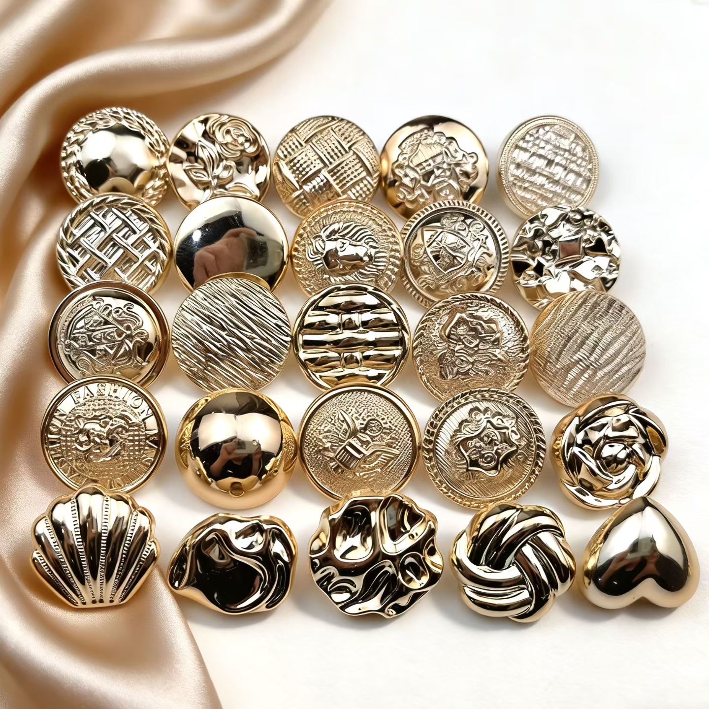 新款异形不规则纽扣 时尚服装配饰大衣风衣外套装饰扣纽扣