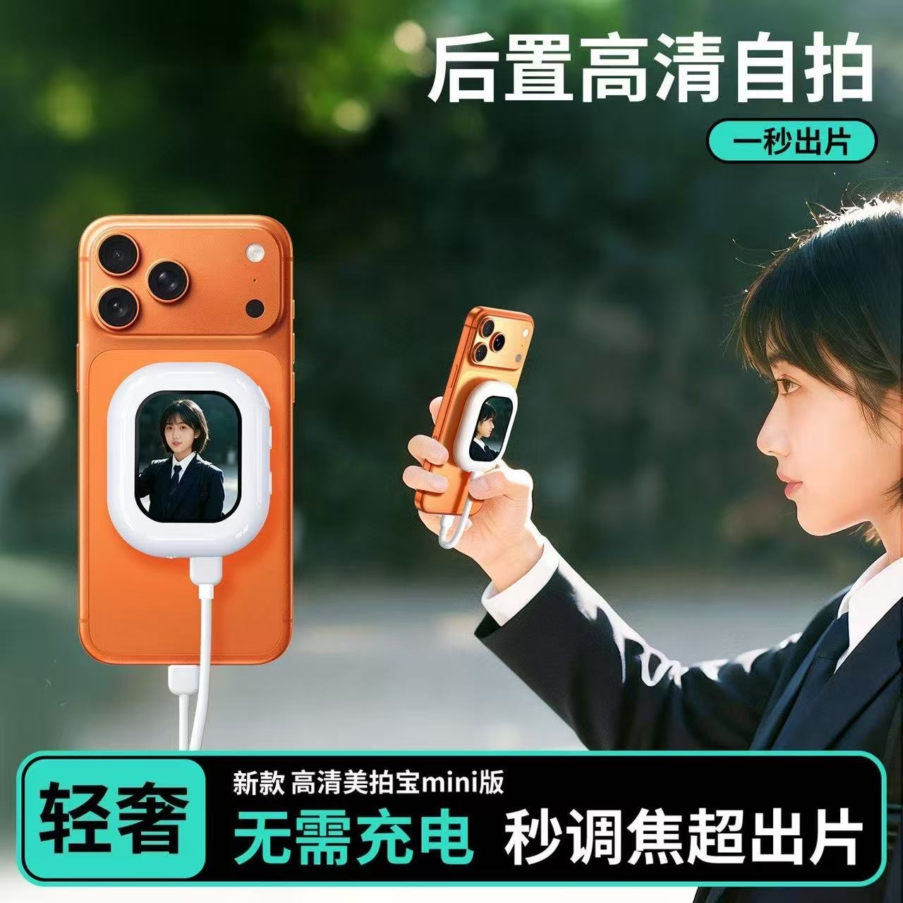 Mobile phone camera screen projection device Application Scenario