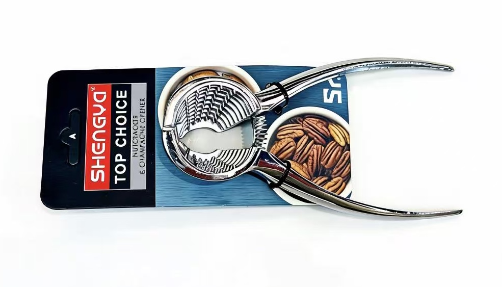 Multi-functional nut shell opener kitchenware