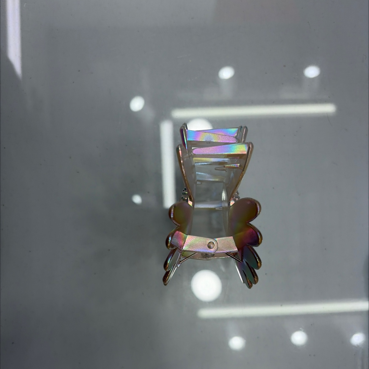 爪子头饰品白底实物图