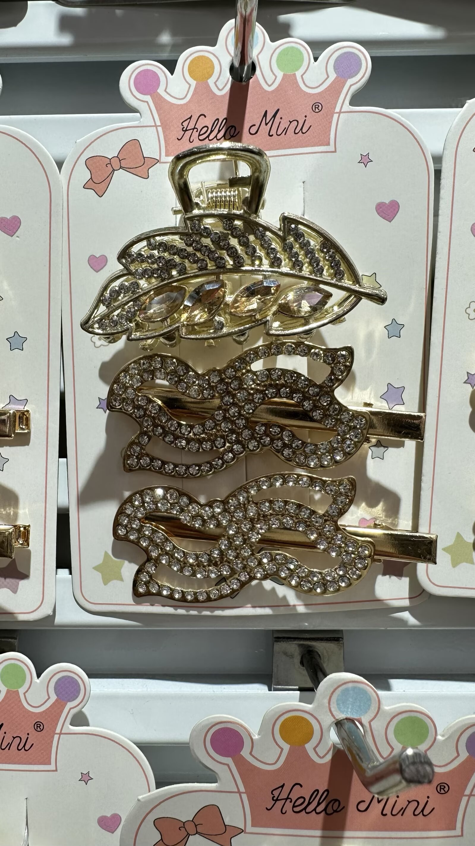 茉莉发夹发卡头饰爪子头饰品女可爱发饰春季新款头饰头饰