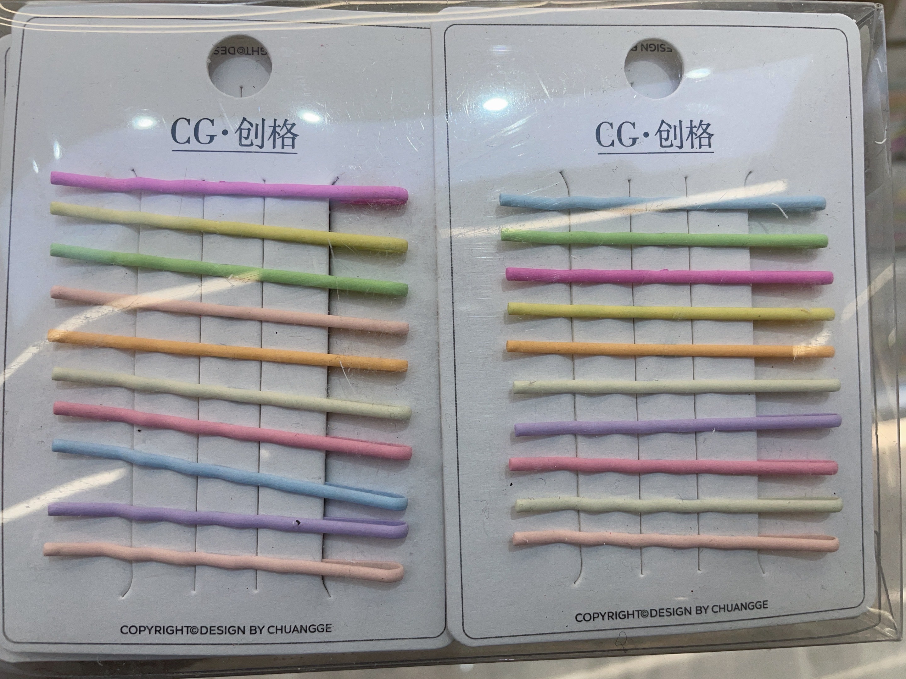 Hyuna style colorful one-piece clip, brighten up your summer hairstyle headwear. Headwear Specification image