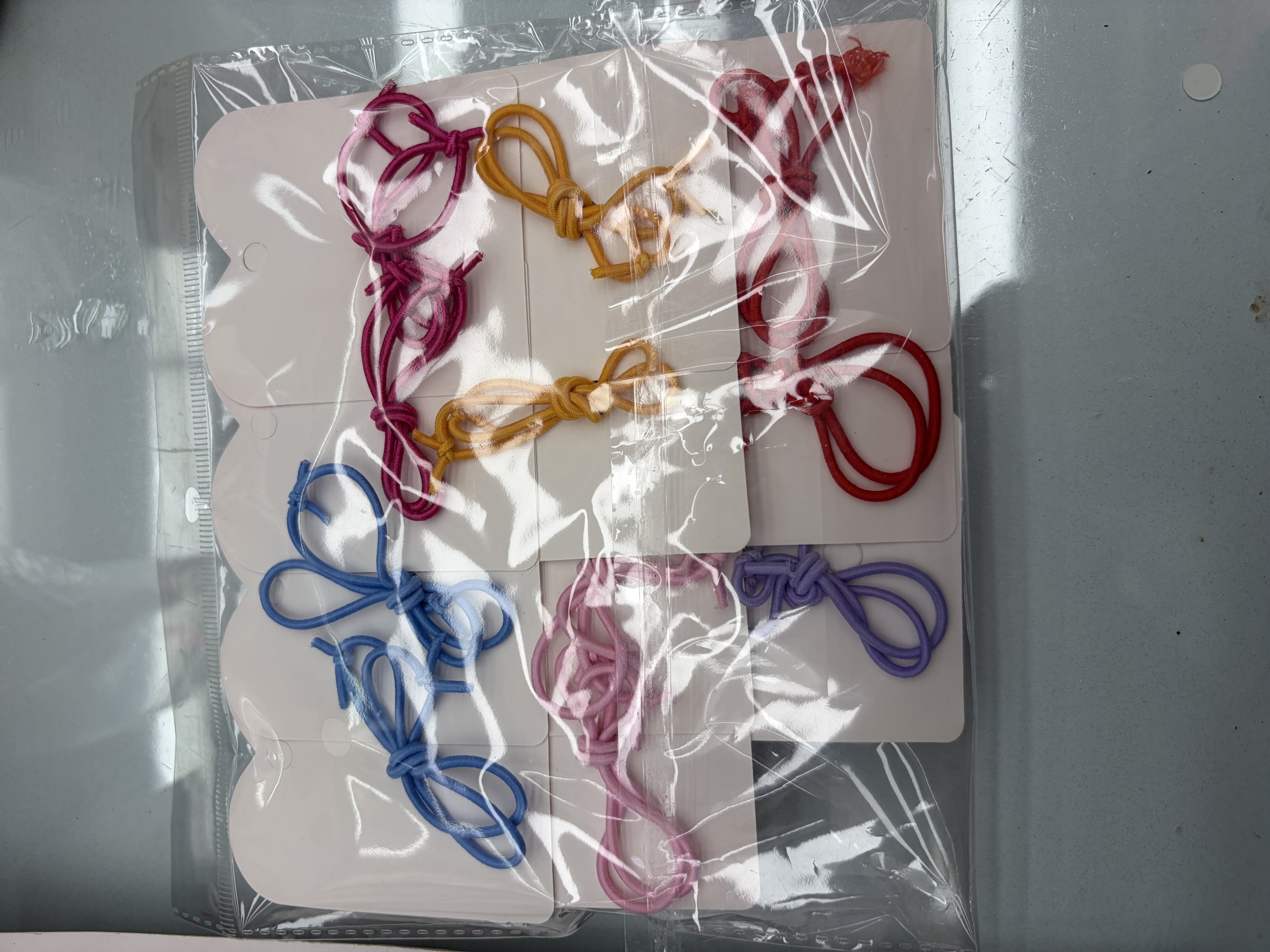 派对头箍百色发夹子树脂发夹商品混发 卡通可爱 女孩 皮筋 上卡 彩色头饰头饰详情图3