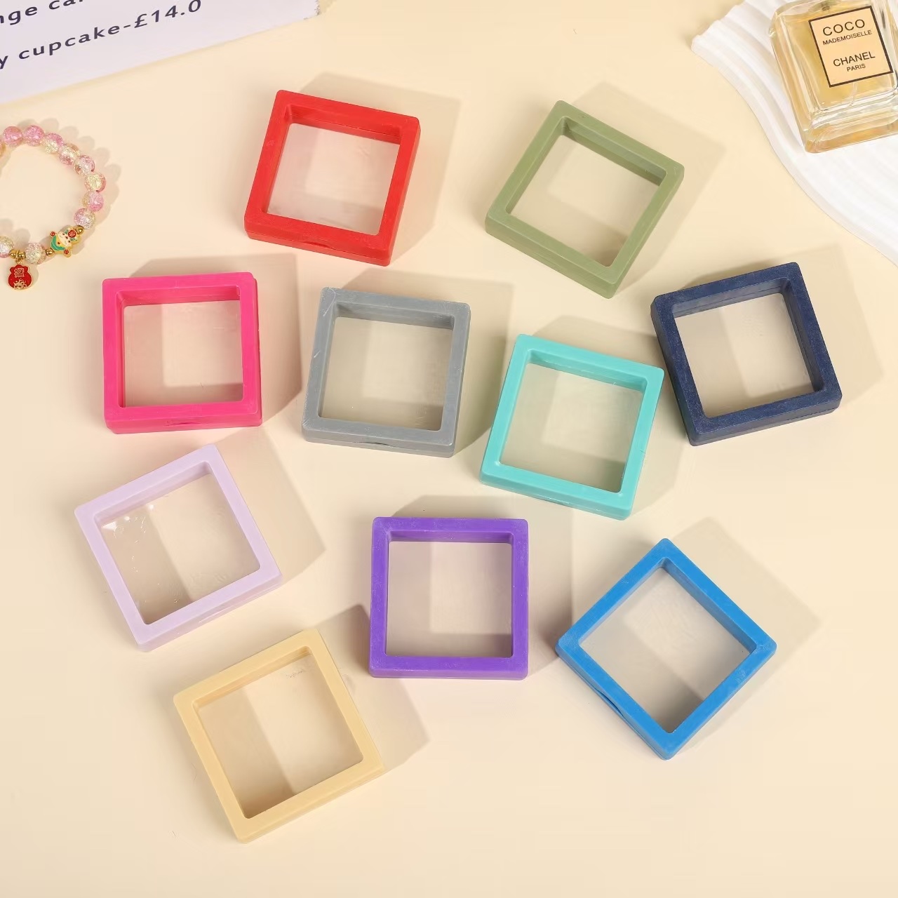 悬浮盒#饰品盒#首饰盒包装盒#手串包装盒详情图2