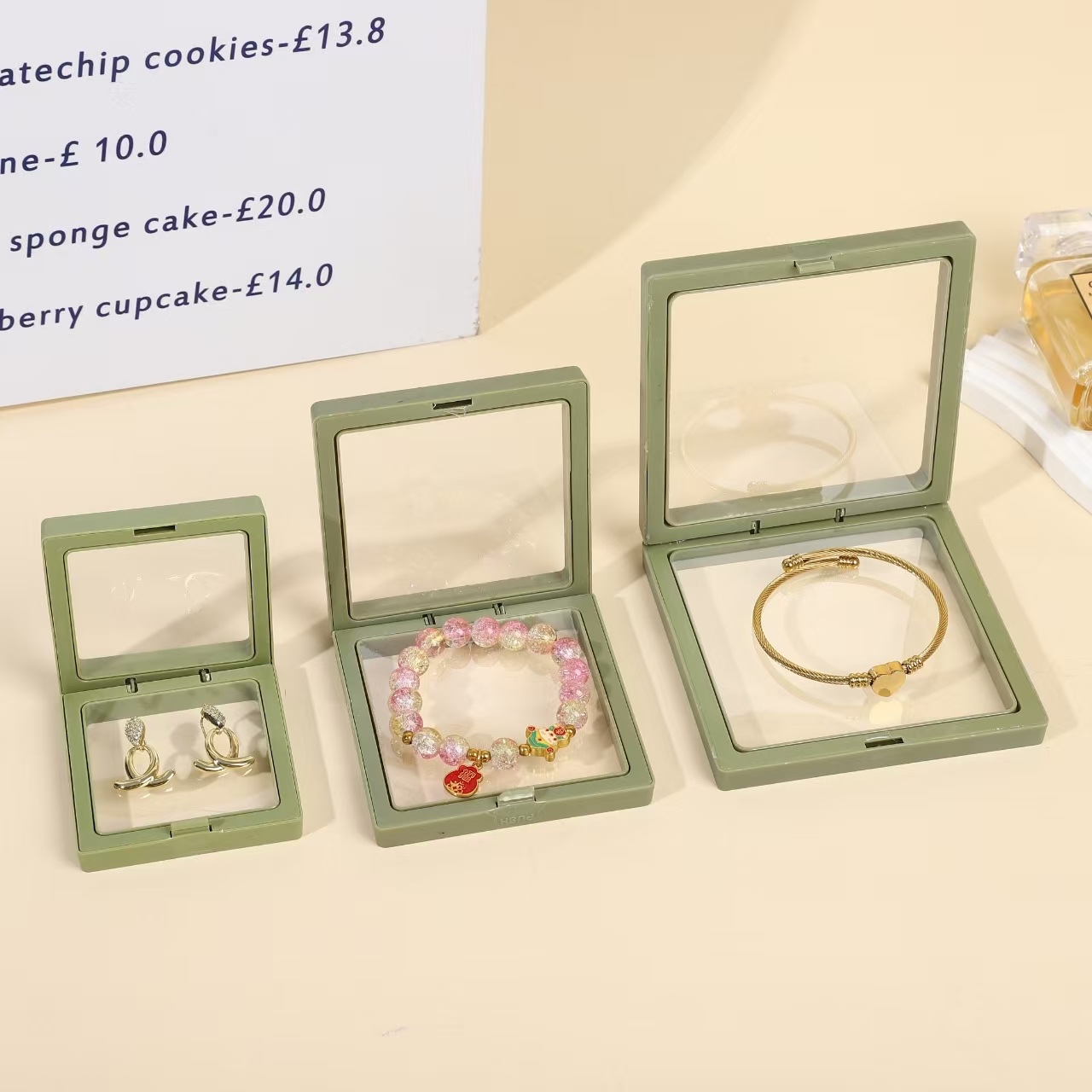 悬浮盒#饰品盒#首饰盒包装盒#手串包装盒详情图3