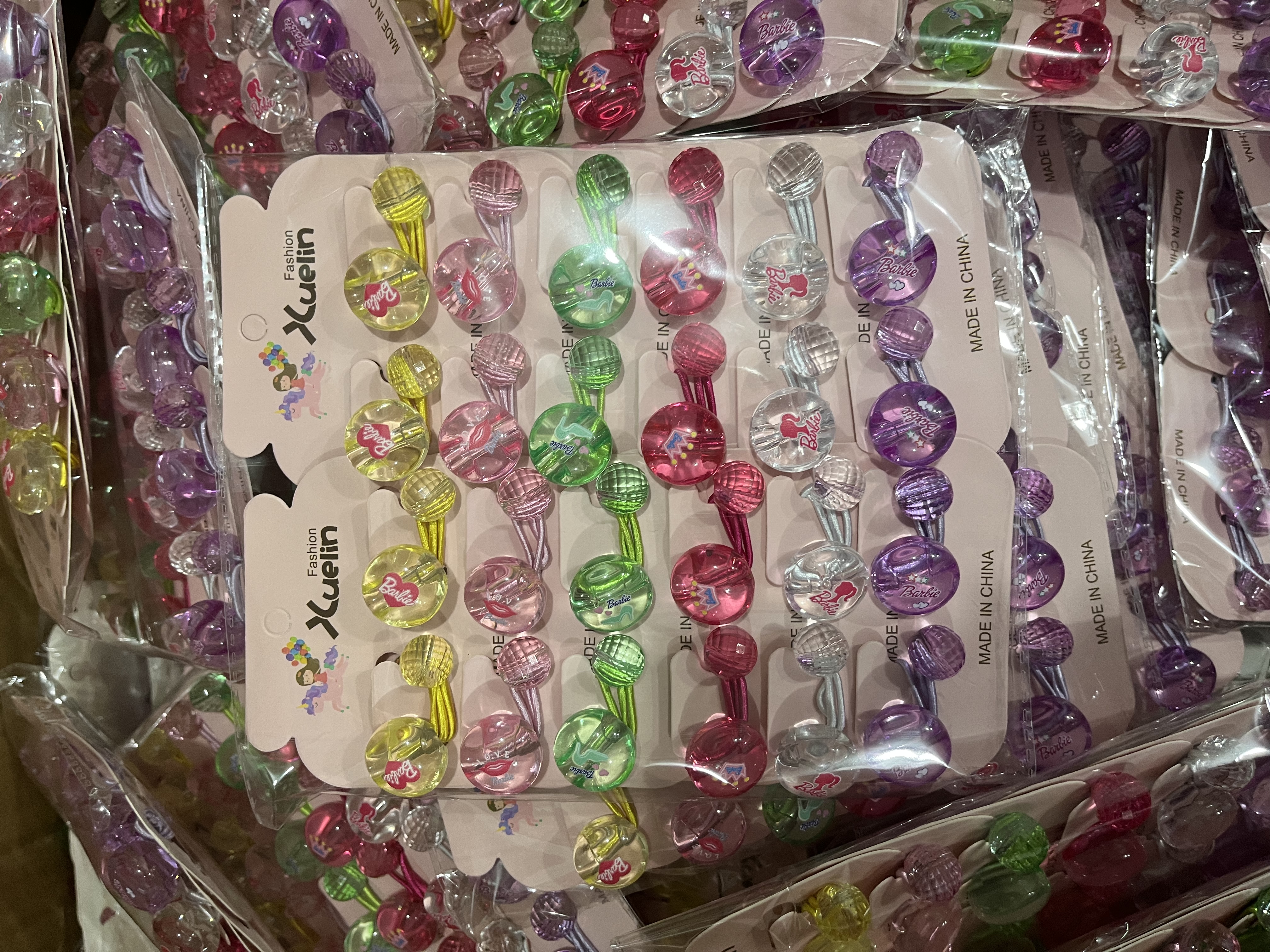 韩版女士拼接发饰皮筋头绳时尚韩国风发饰时尚潮流透明印花皮筋爆款热卖A区二楼九街头上3570摊位小时代、雪琳饰品皮筋